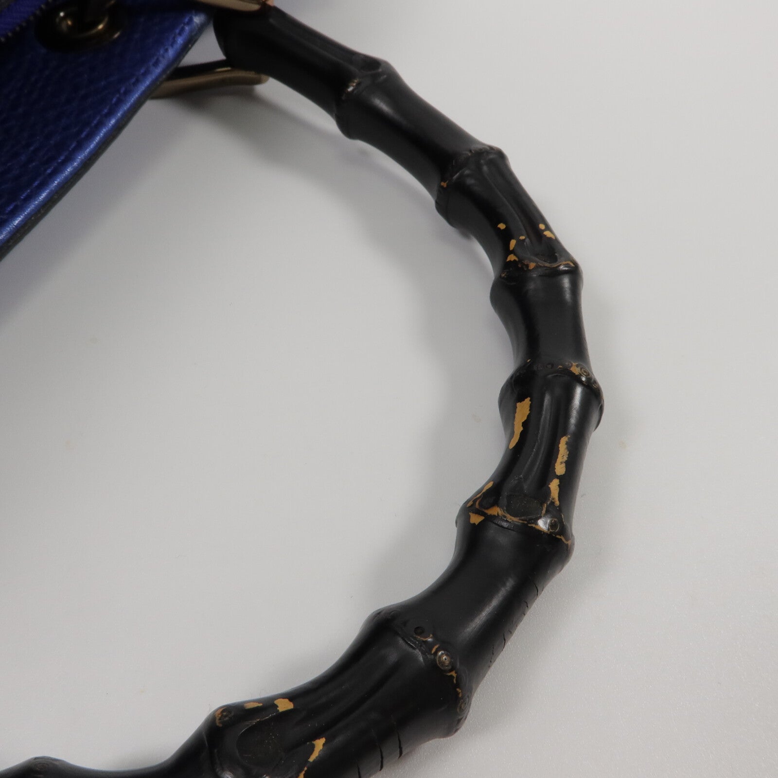 GUCCI 牛皮皮革Bamboo Shopper手挽肩背兩用袋