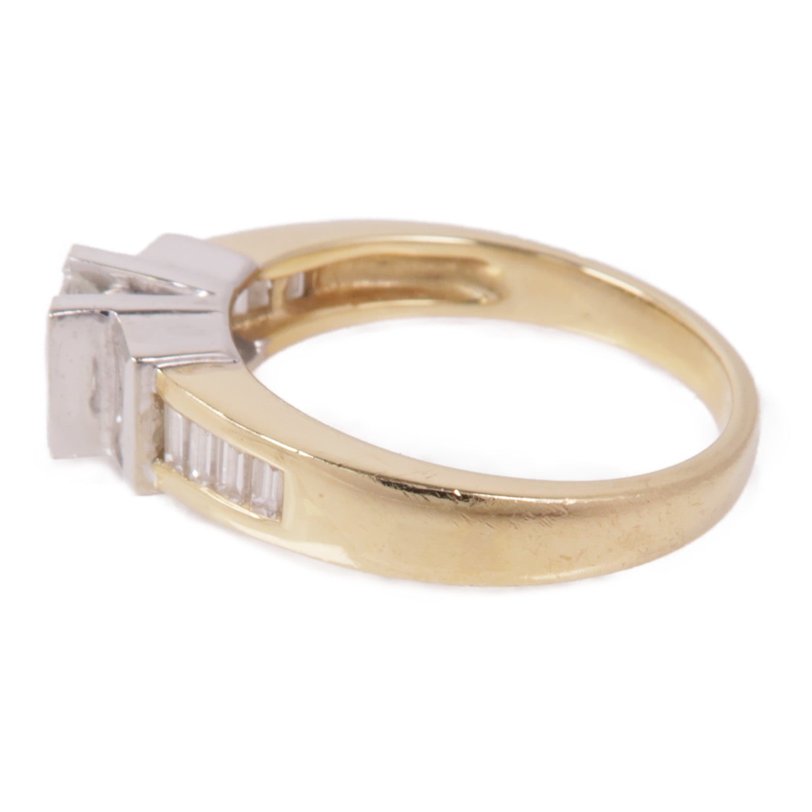 JEWELRY 【激減優惠】14K黃金Diamond Ring鑽石戒指US#7