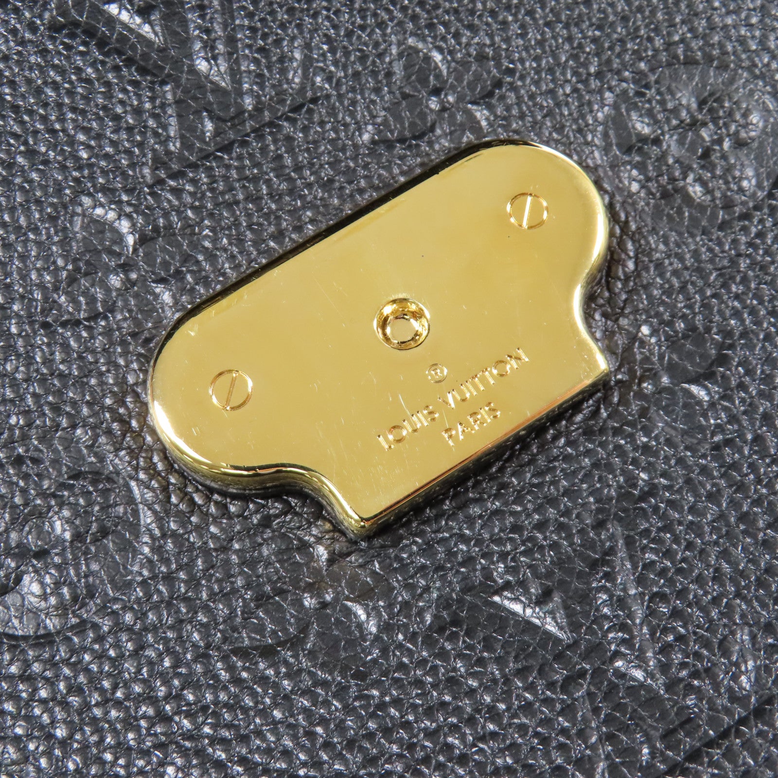 LOUIS VUITTON Monogram Empreinte Georges BB金扣手挽肩背兩用袋
