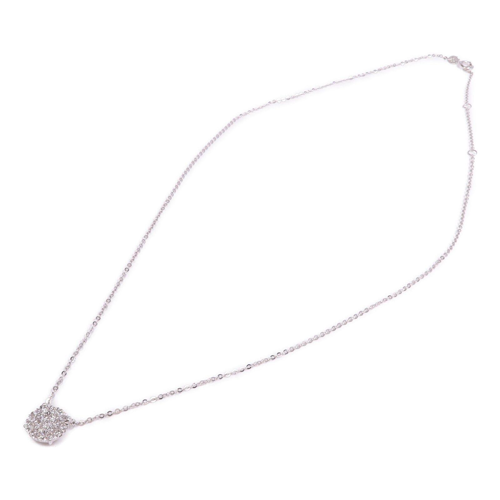 JEWELRY 18K白金Diamond Necklace鑽石項鍊
