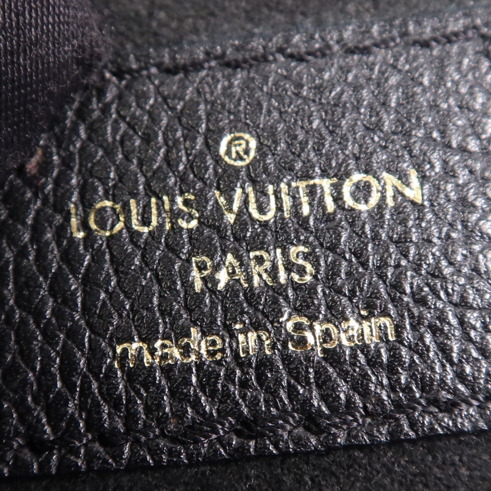 LOUIS VUITTON Damier Beaumarchais金扣手挽肩背兩用袋