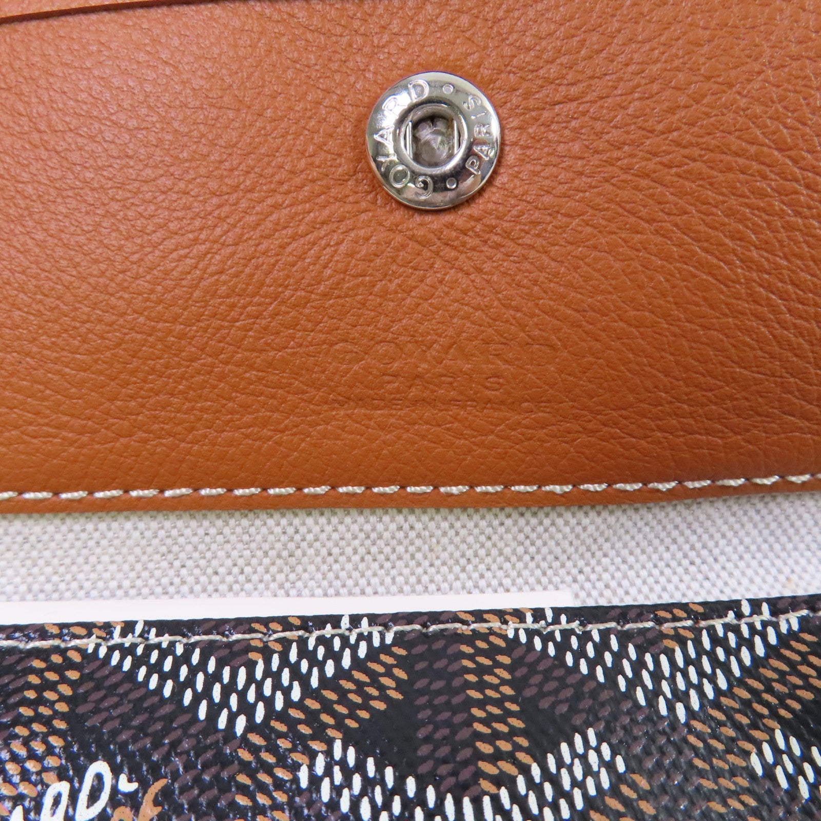 GOYARD 塗層帆布Sac Saint Louis Tote MM Bag肩背袋啡色