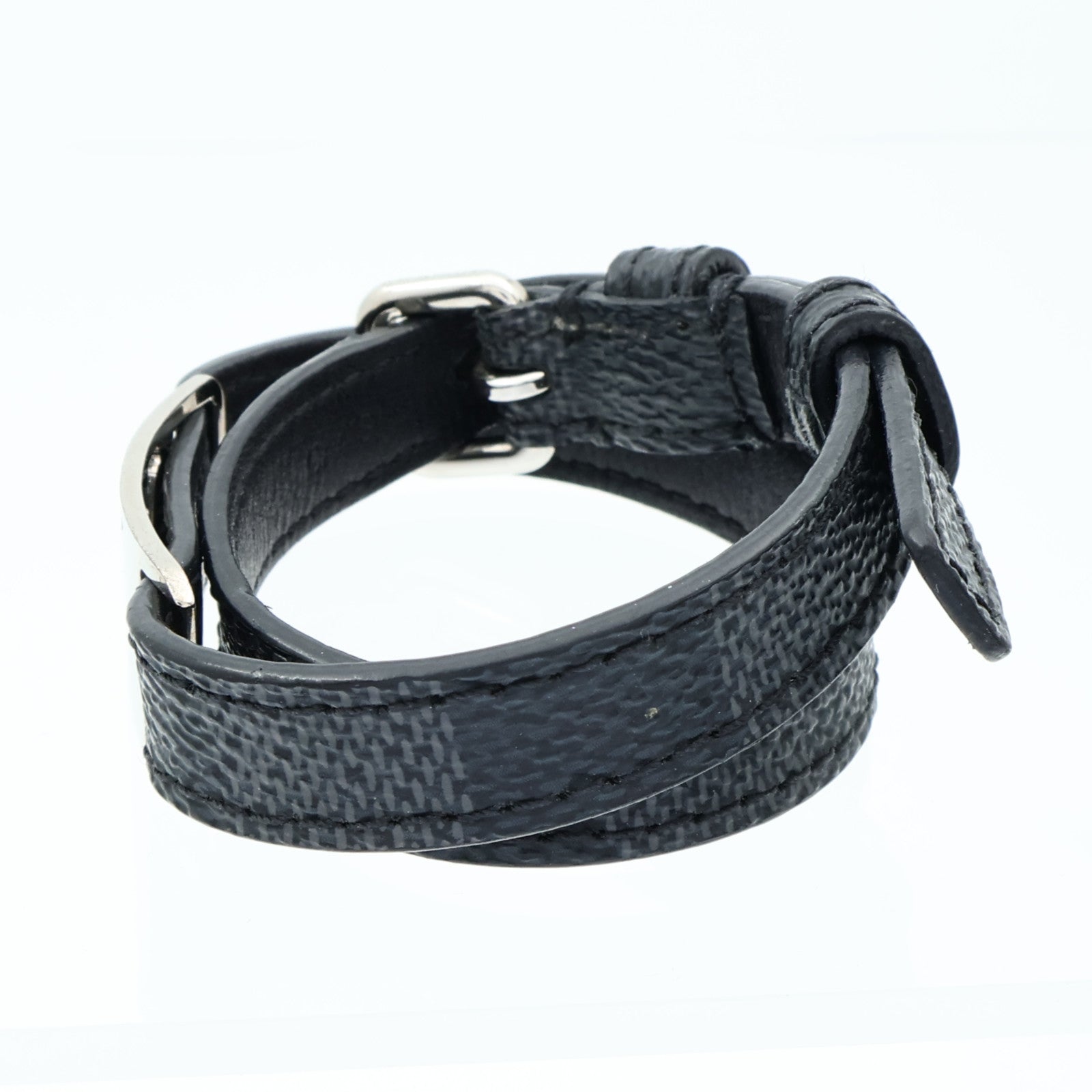 LOUIS VUITTON 【激減優惠】Damier Graphite Sign It Bracelet銀扣手鏈