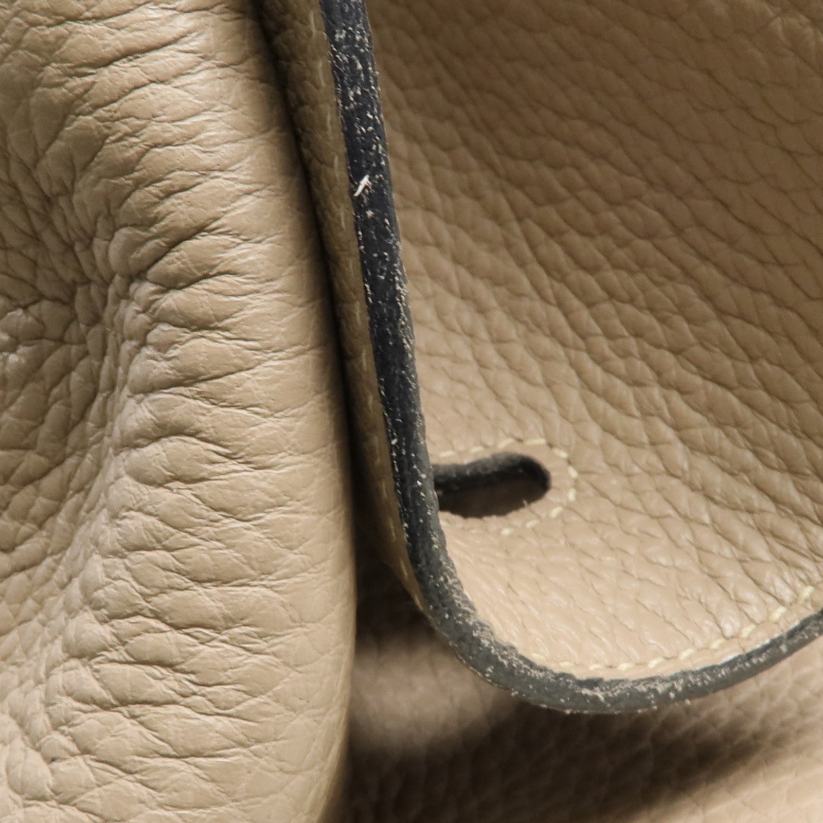 HERMES Clemence皮革Lindy 30銀扣肩背袋