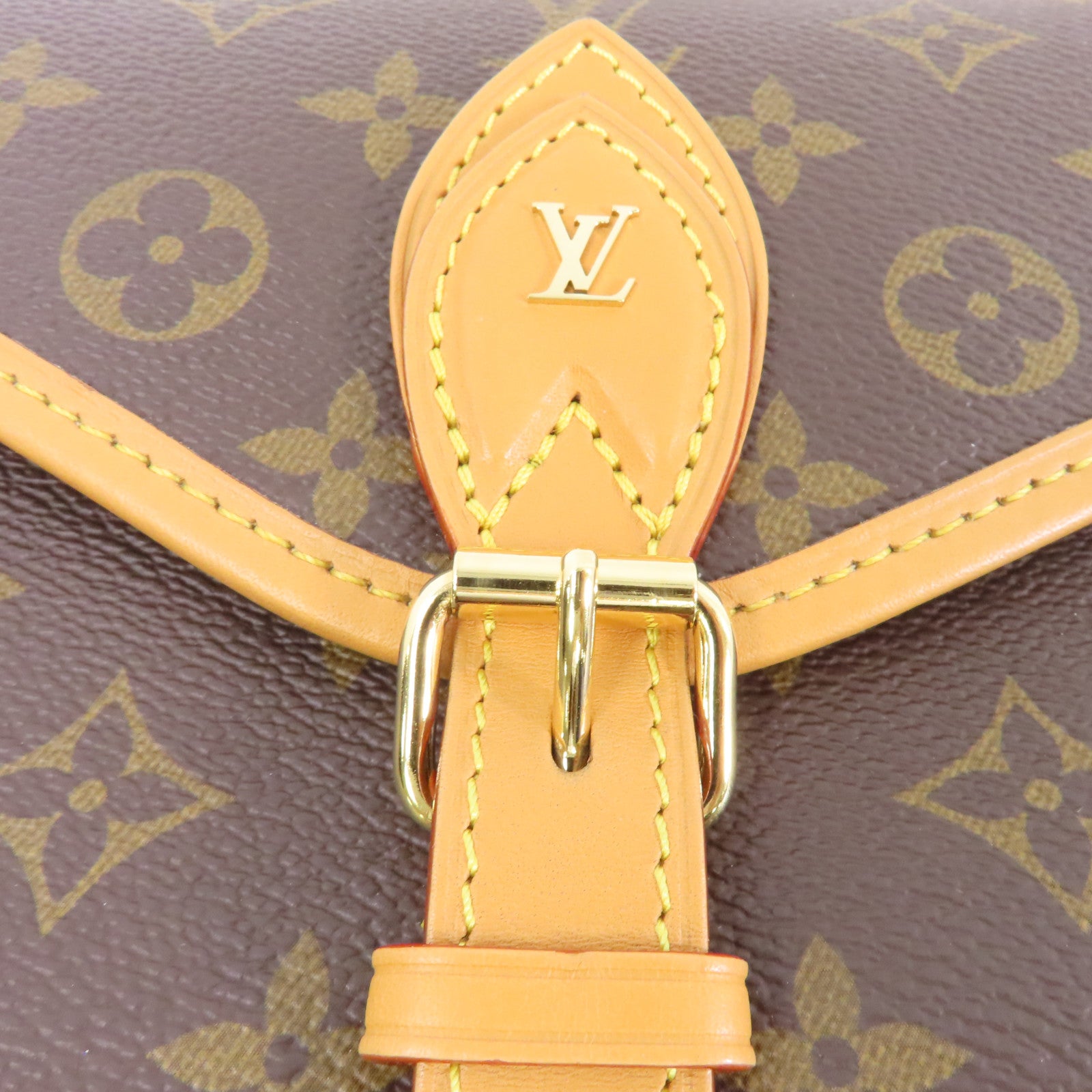 LOUIS VUITTON Monogram Ivy金扣手挽肩背兩用袋啡色