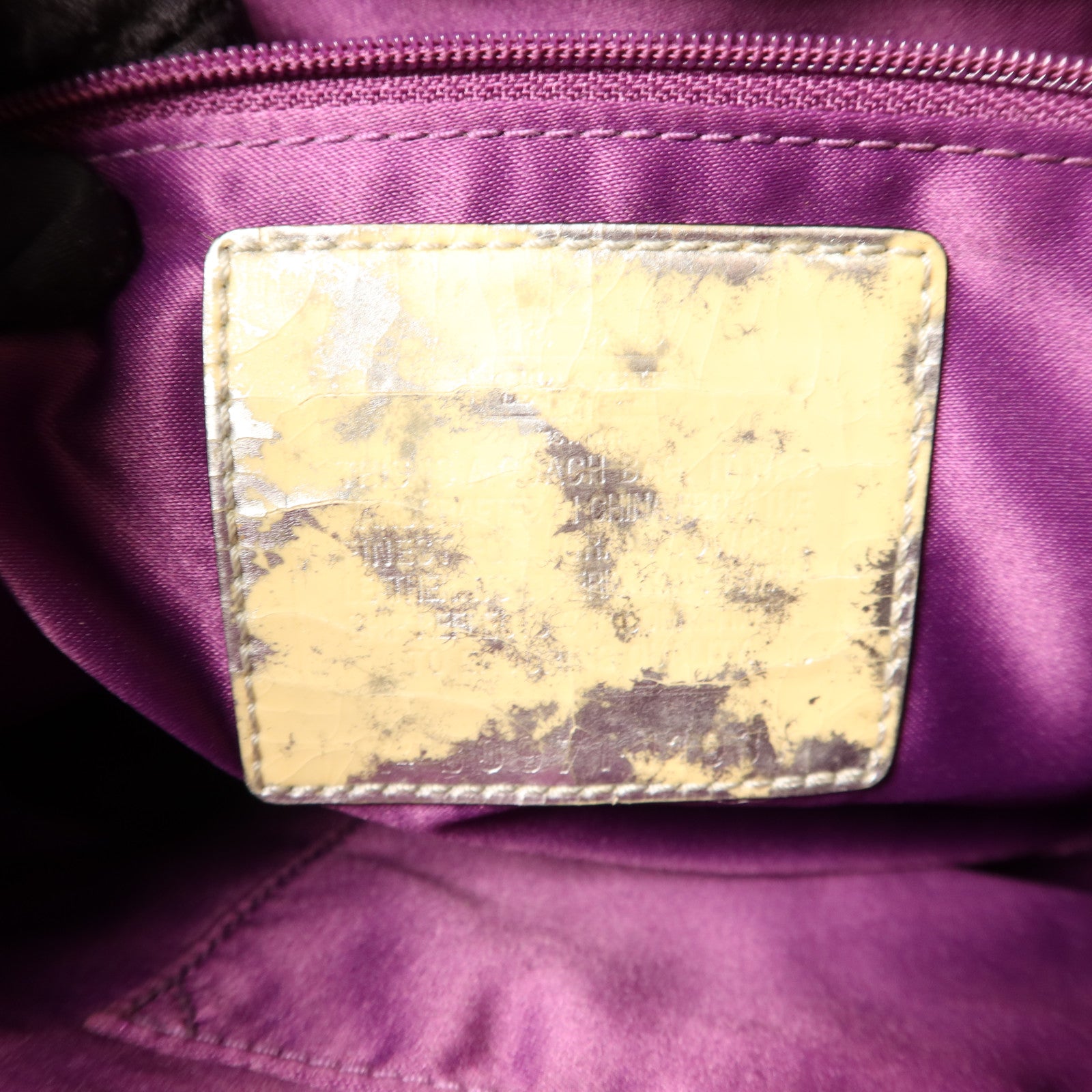 COACH 牛皮皮革2 Way Shoulder Bag銀扣手挽肩背兩用袋