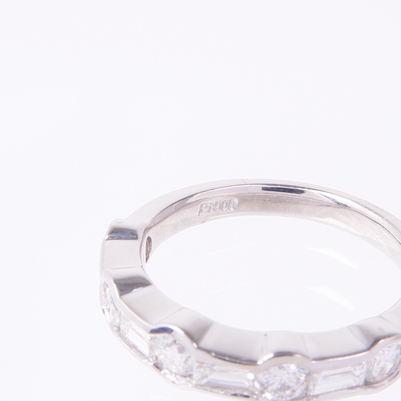JEWELRY PT900鉑金Diamond Ring鑽石戒指US#5.75