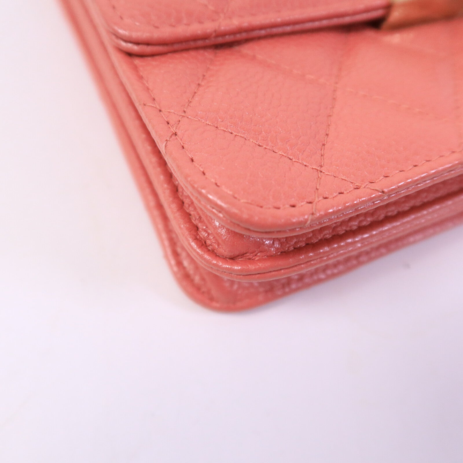CHANEL 牛皮皮革Wallet On Chain鏈帶肩背袋