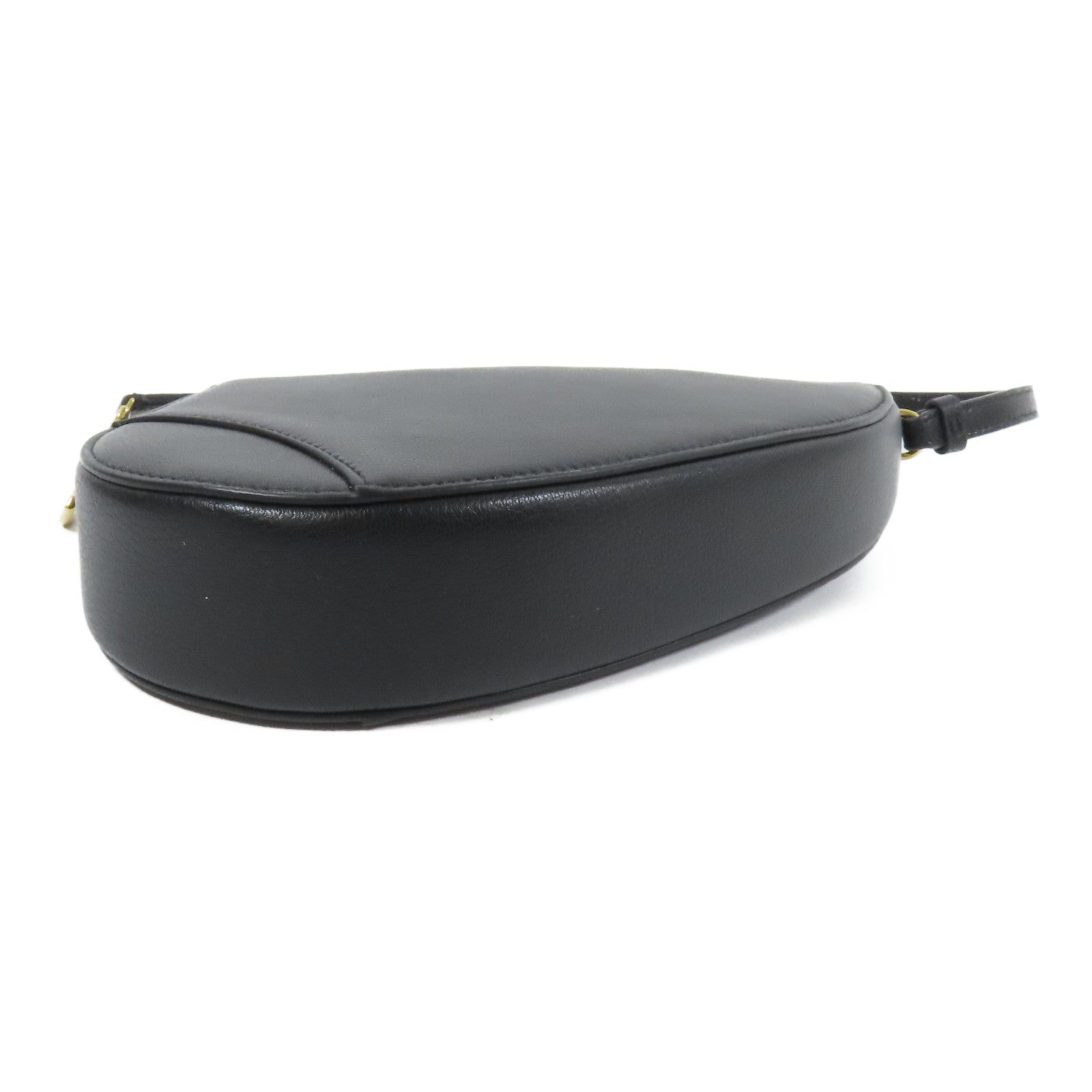 Dior 山羊皮皮革Saddle Rodeo Poach金扣肩背袋