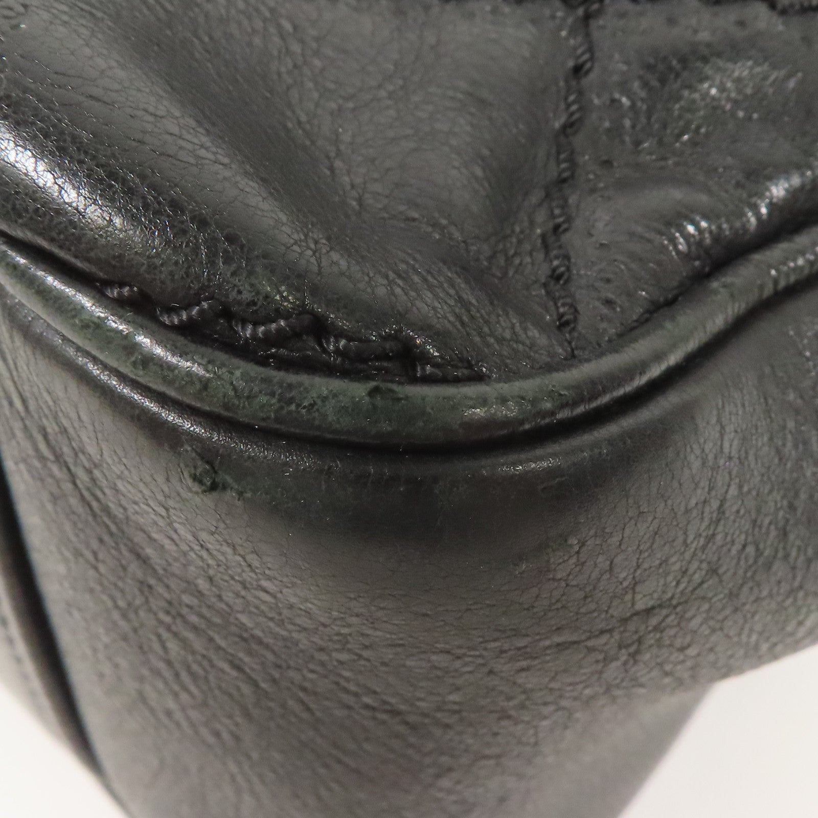 CHANEL 羊皮皮革Shoulder Bag銀扣鏈帶肩背袋