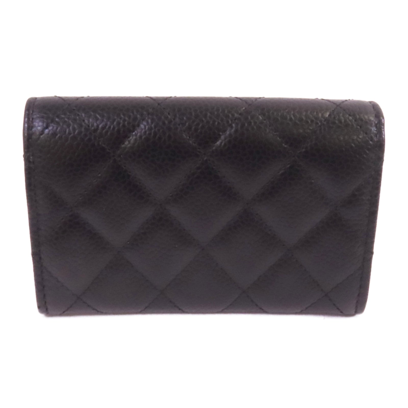 CHANEL 牛皮皮革Card Holder金扣卡套