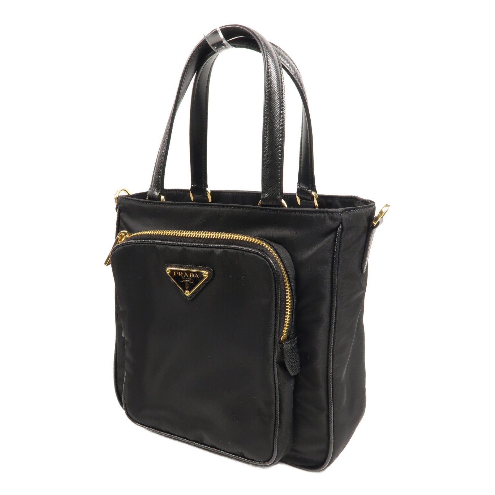 PRADA 尼龍Tessuto Saffian手挽肩背兩用袋