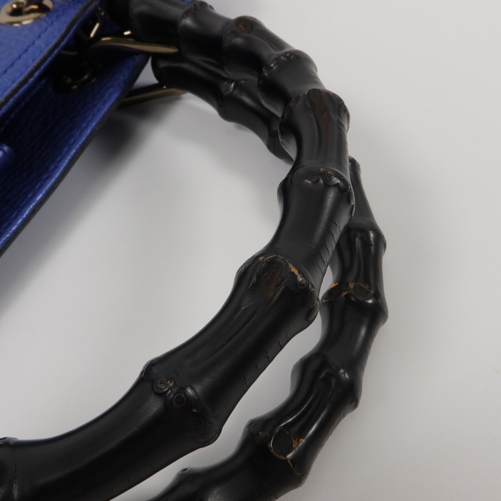 GUCCI 牛皮皮革Bamboo Shopper手挽肩背兩用袋