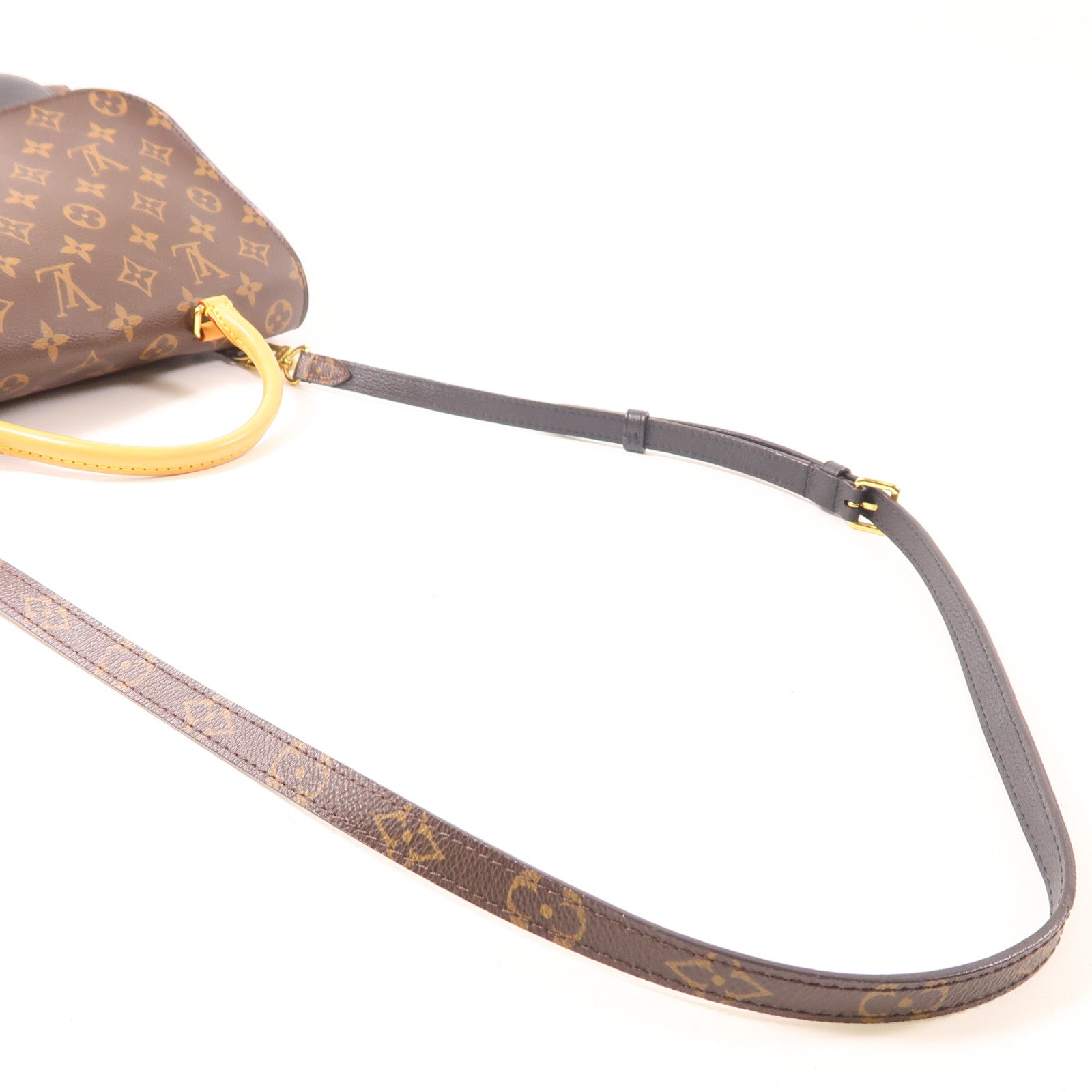 LOUIS VUITTON 【激減優惠】Monogram Marignan金扣手挽肩背兩用袋啡色/黑色