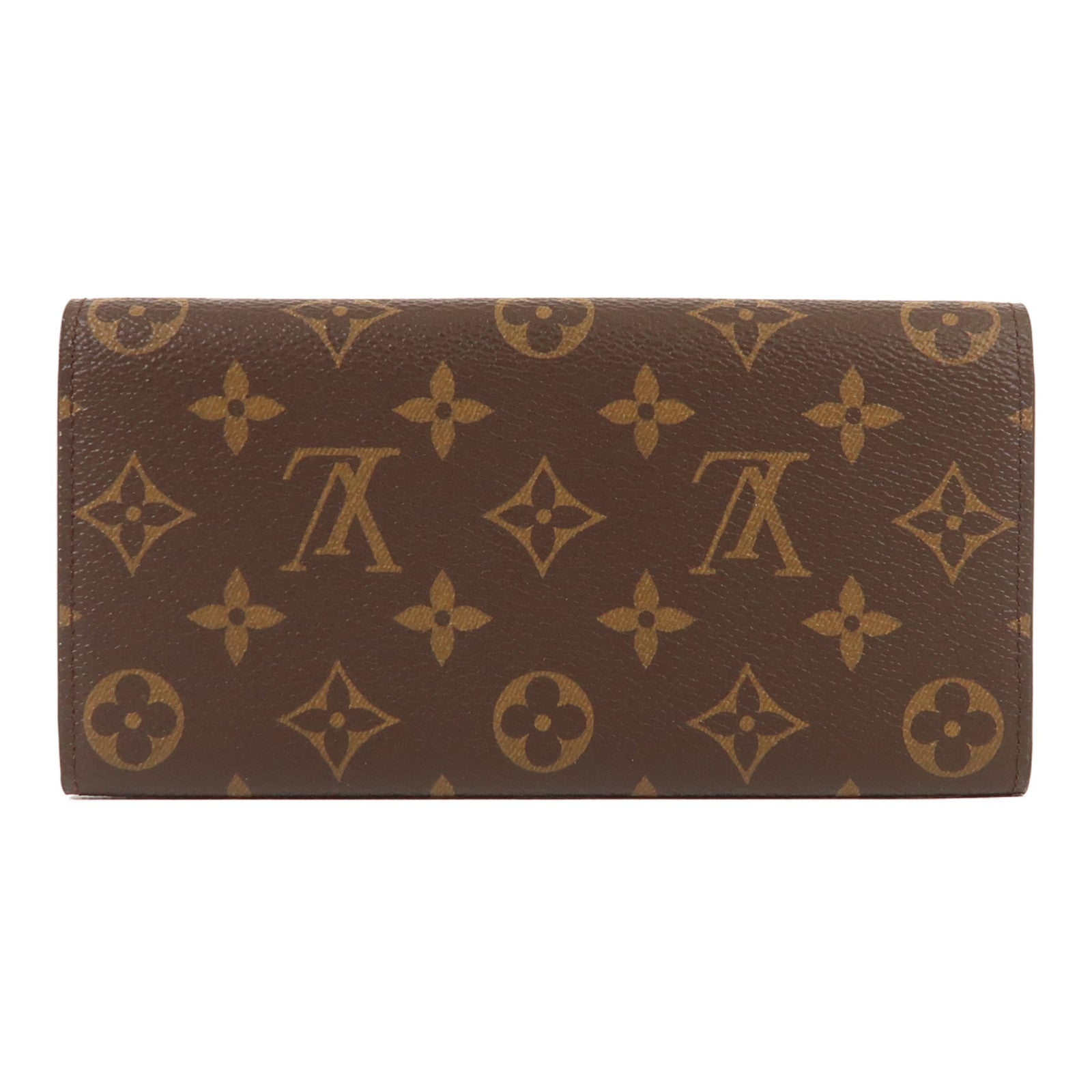 LOUIS VUITTON Monogram Emilie Long Wallet金扣長錢包