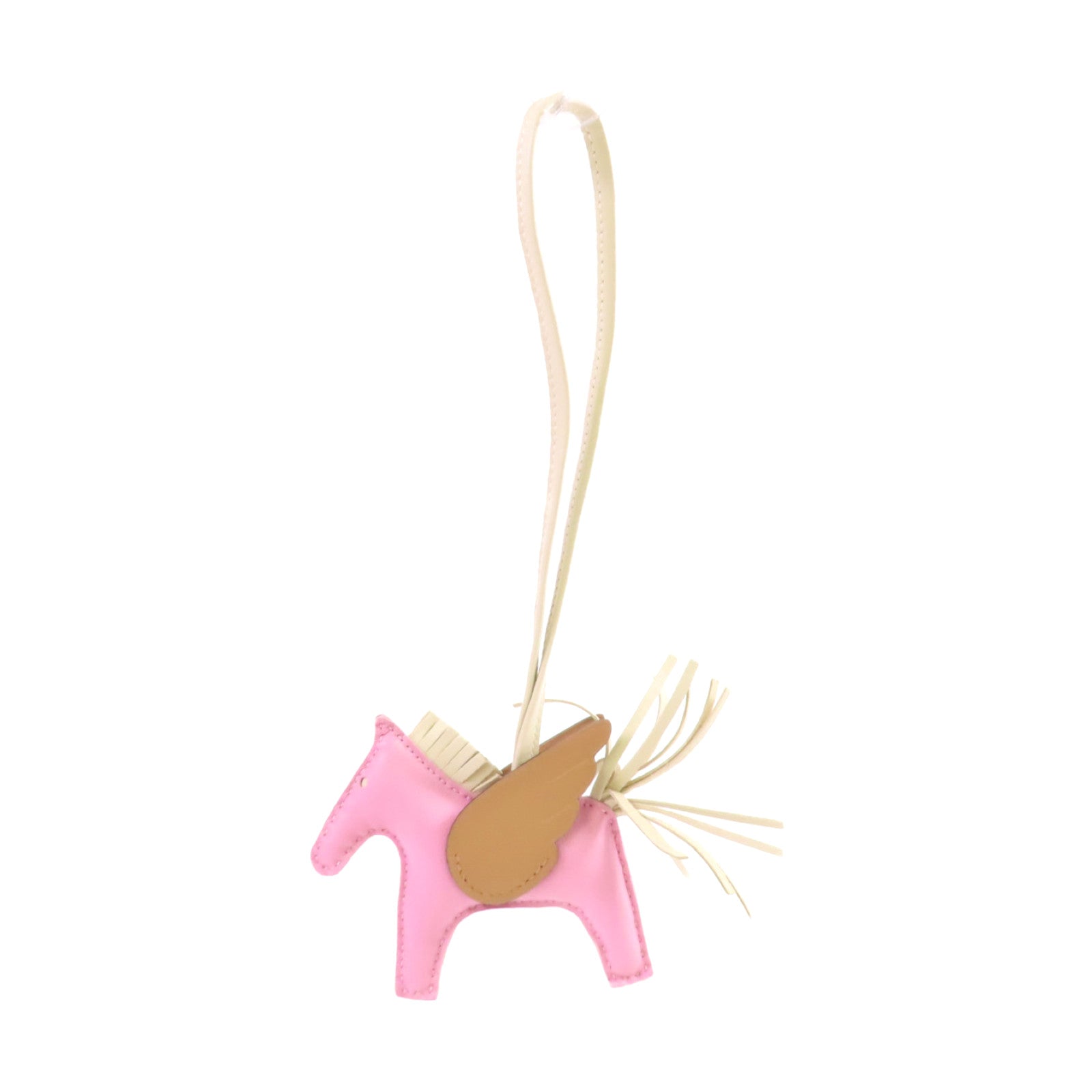 HERMES Swift皮革Rodeo Pegase Charm掛飾X9 Mauve Sylvestre/錦葵紫色