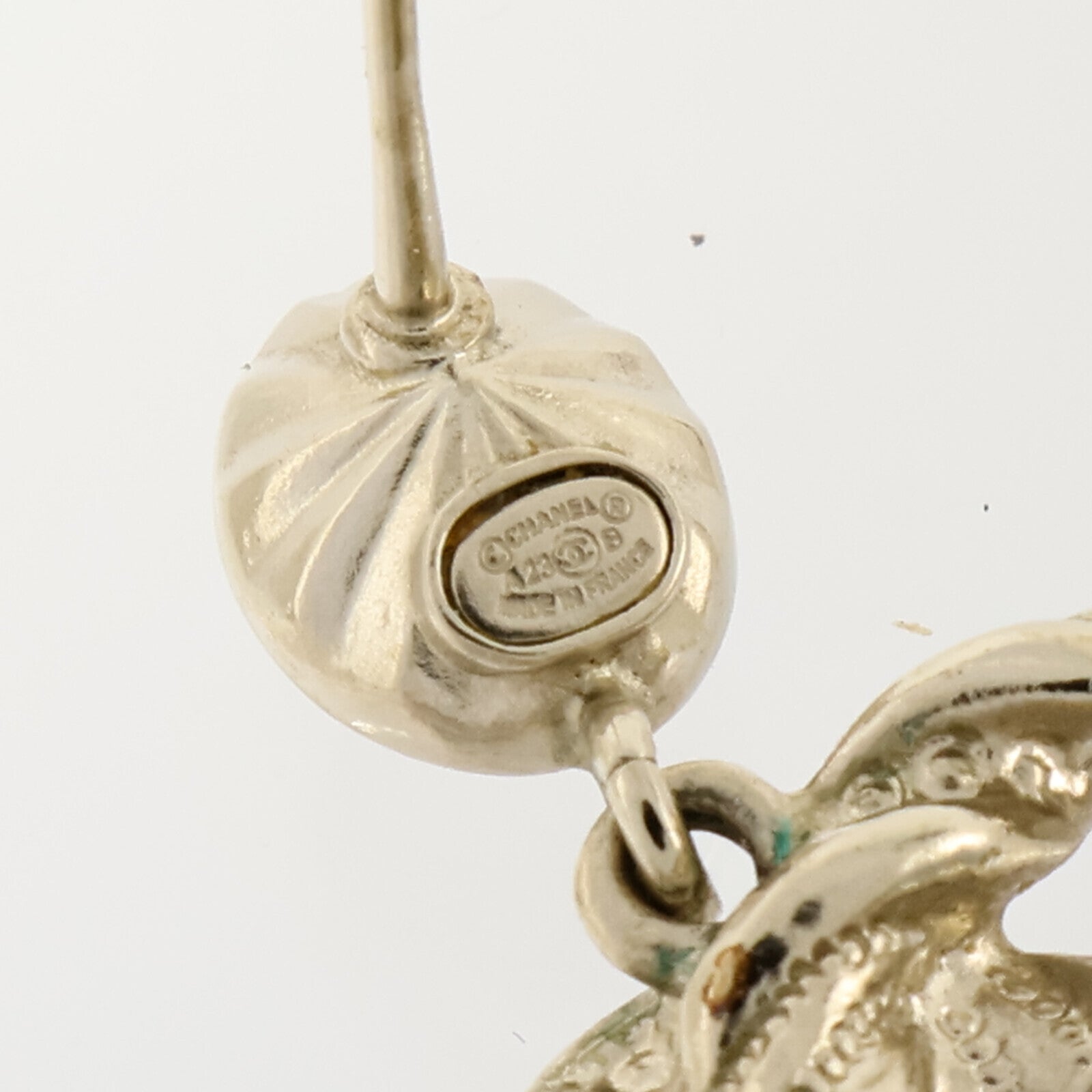 CHANEL 金屬/PVC Earrings耳環