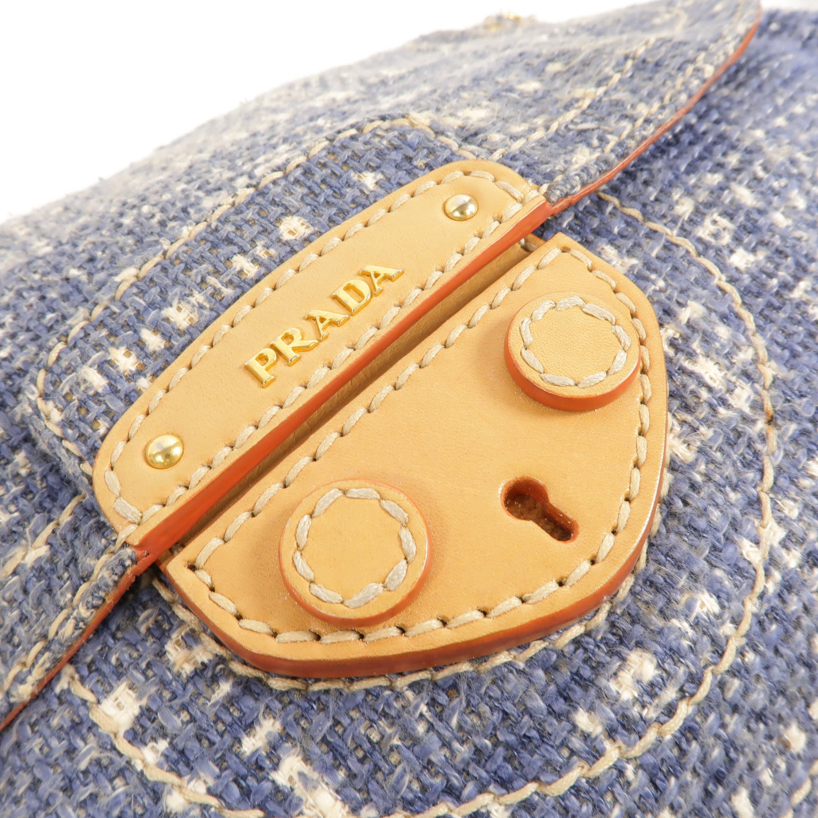 PRADA Tweed Shoulder Bag肩背袋