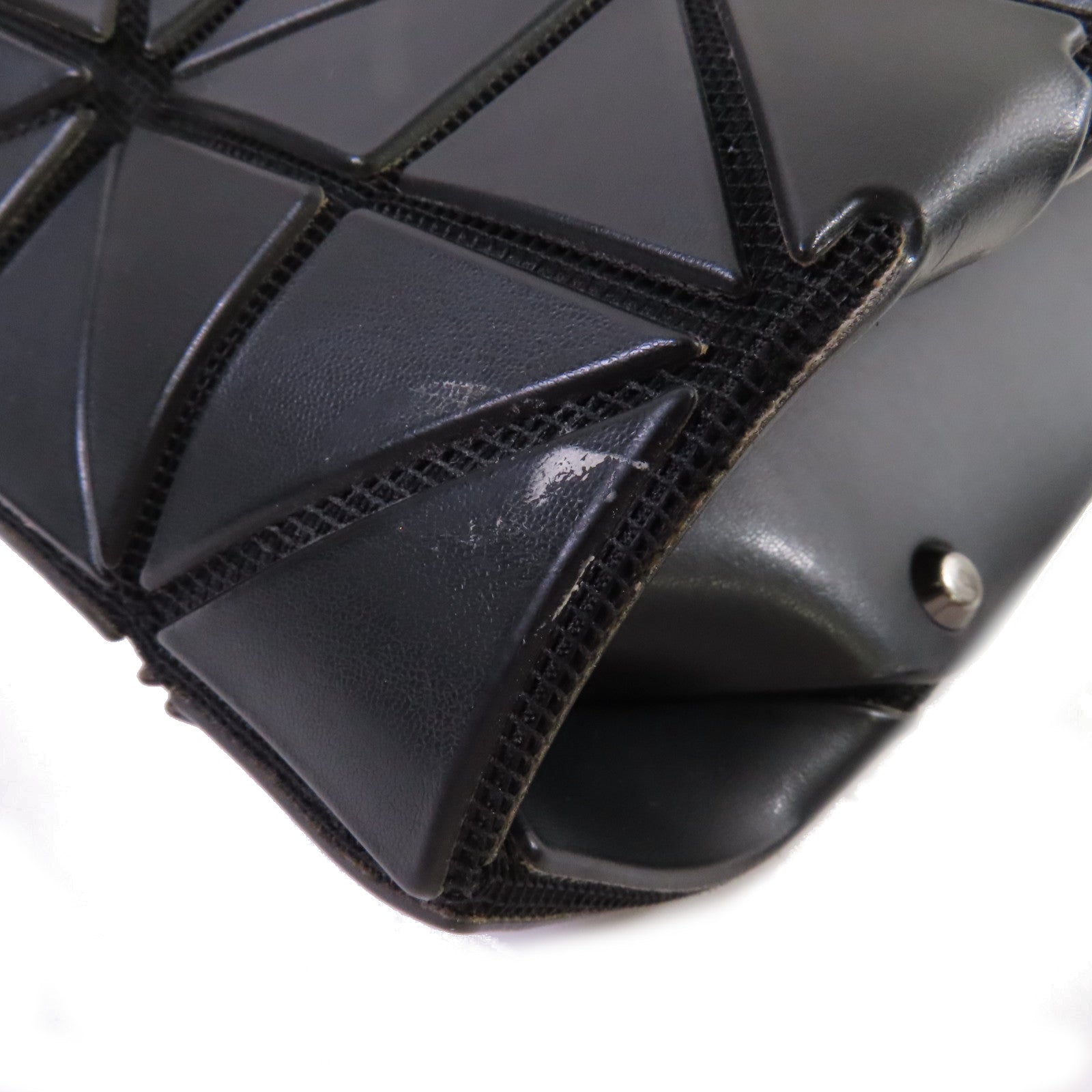 ISSEY MIYAKE PVC BAO BAO Tote Bag肩背袋黑色