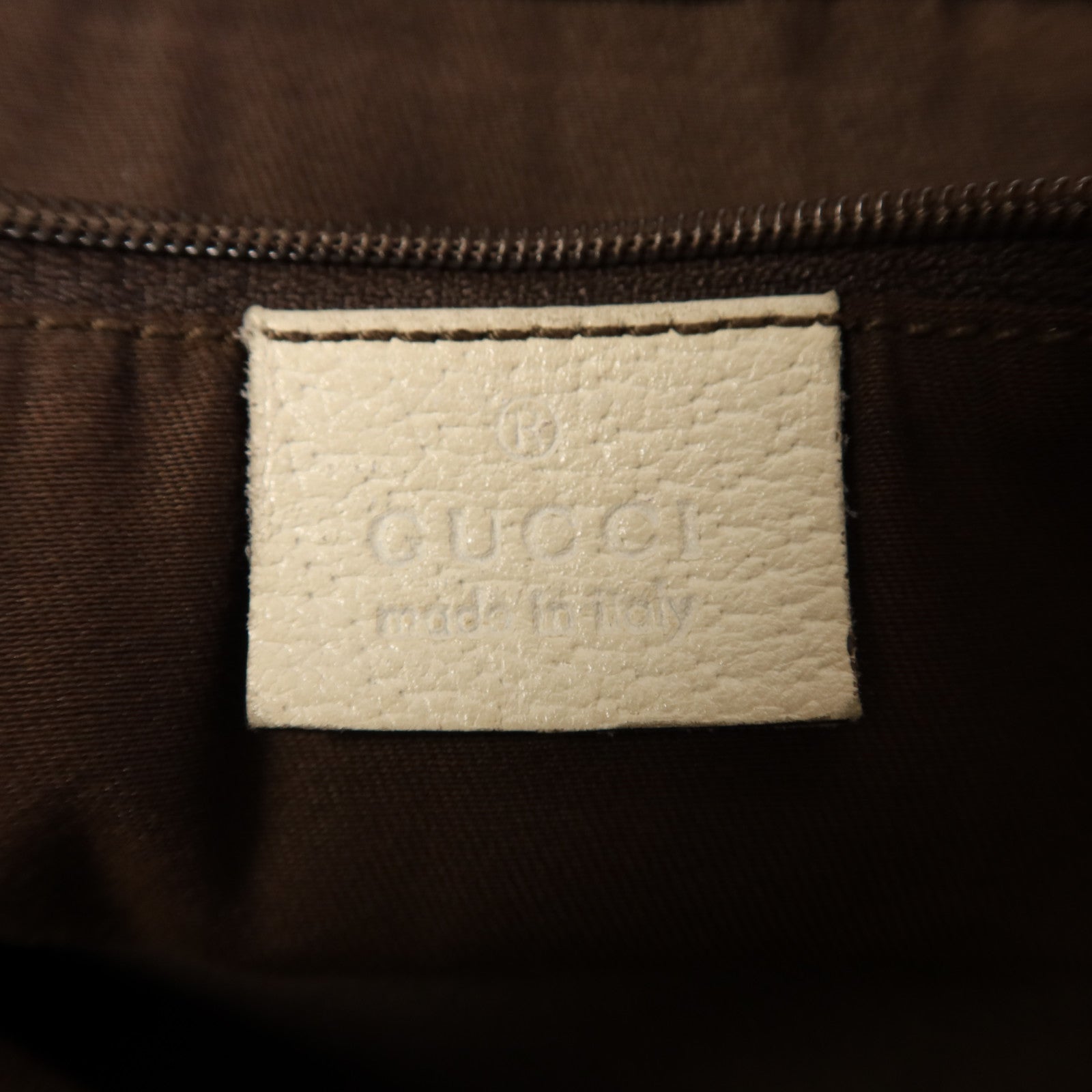 GUCCI 帆布Shoulder Tote金扣肩背袋/手挽袋
