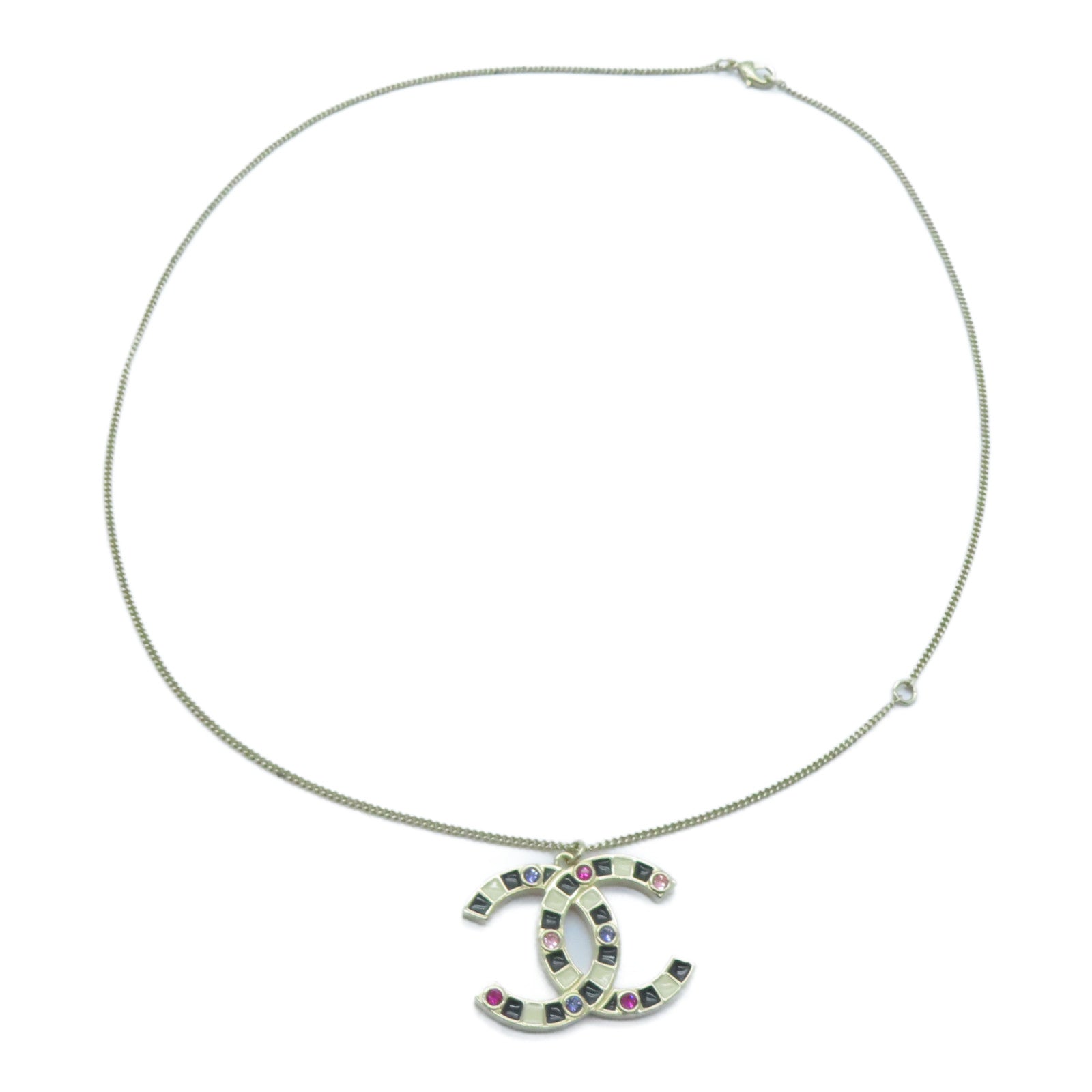 CHANEL 【激減優惠】金屬Necklace項鍊彩色/金色
