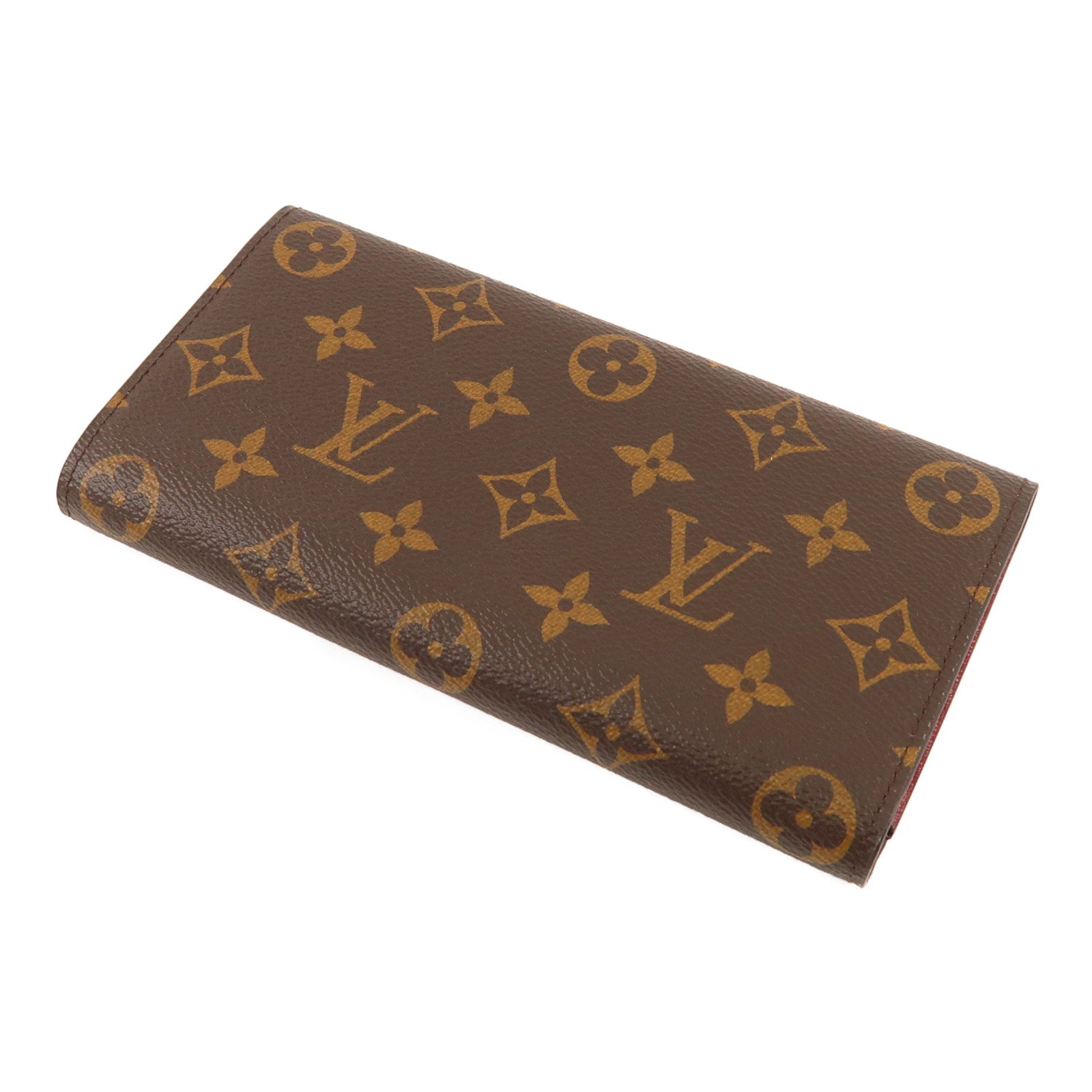 LOUIS VUITTON Monogram Emilie Long Wallet金扣長錢包