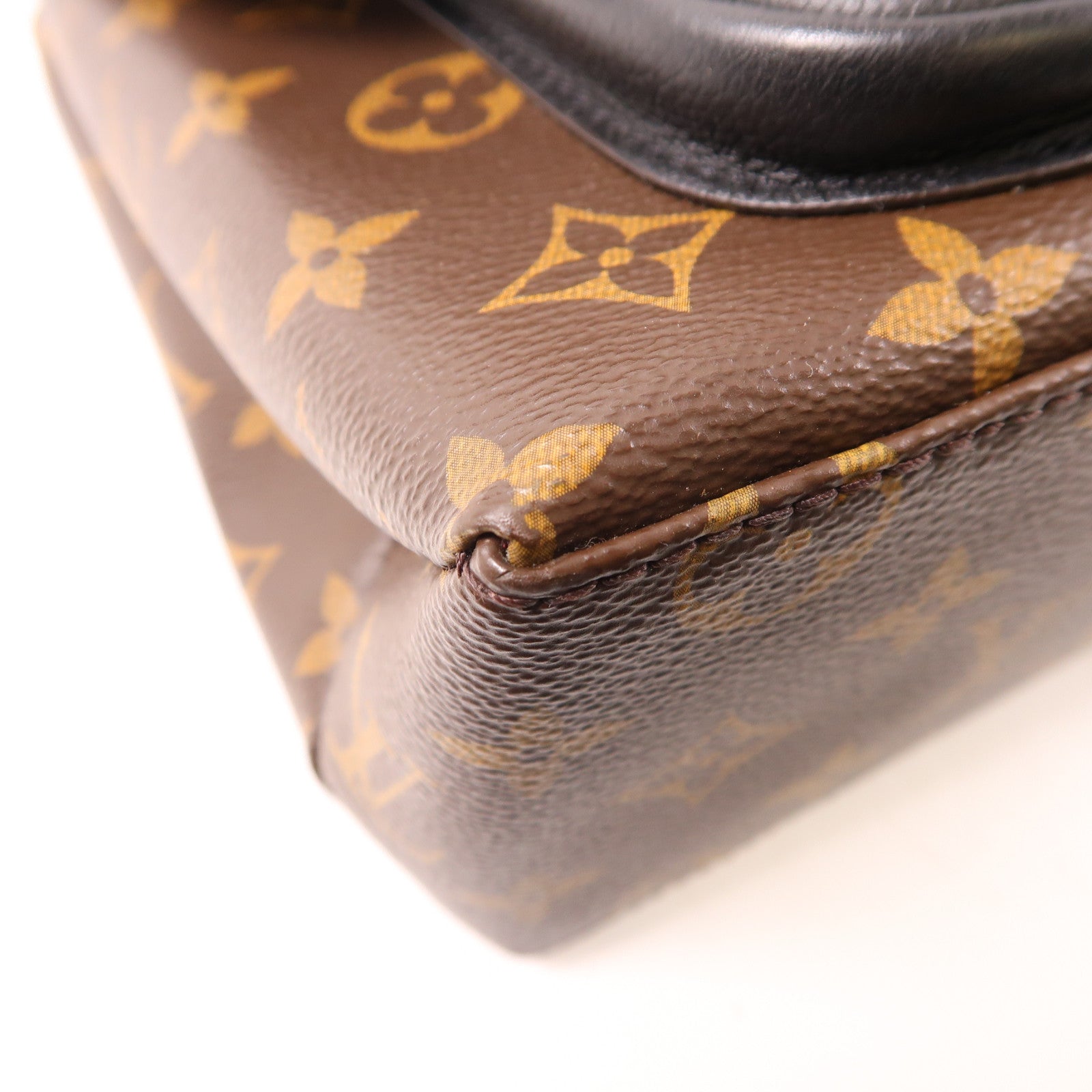 LOUIS VUITTON 【激減優惠】Monogram Marignan金扣手挽肩背兩用袋啡色/黑色