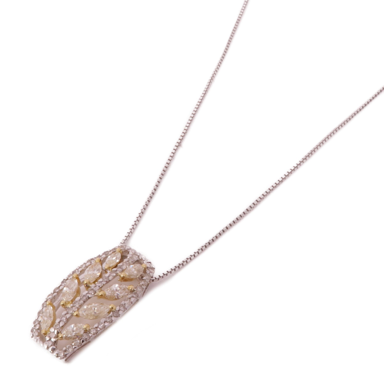 JEWELRY 【激減優惠】18K黃金/白金Necklace鑽石項鍊