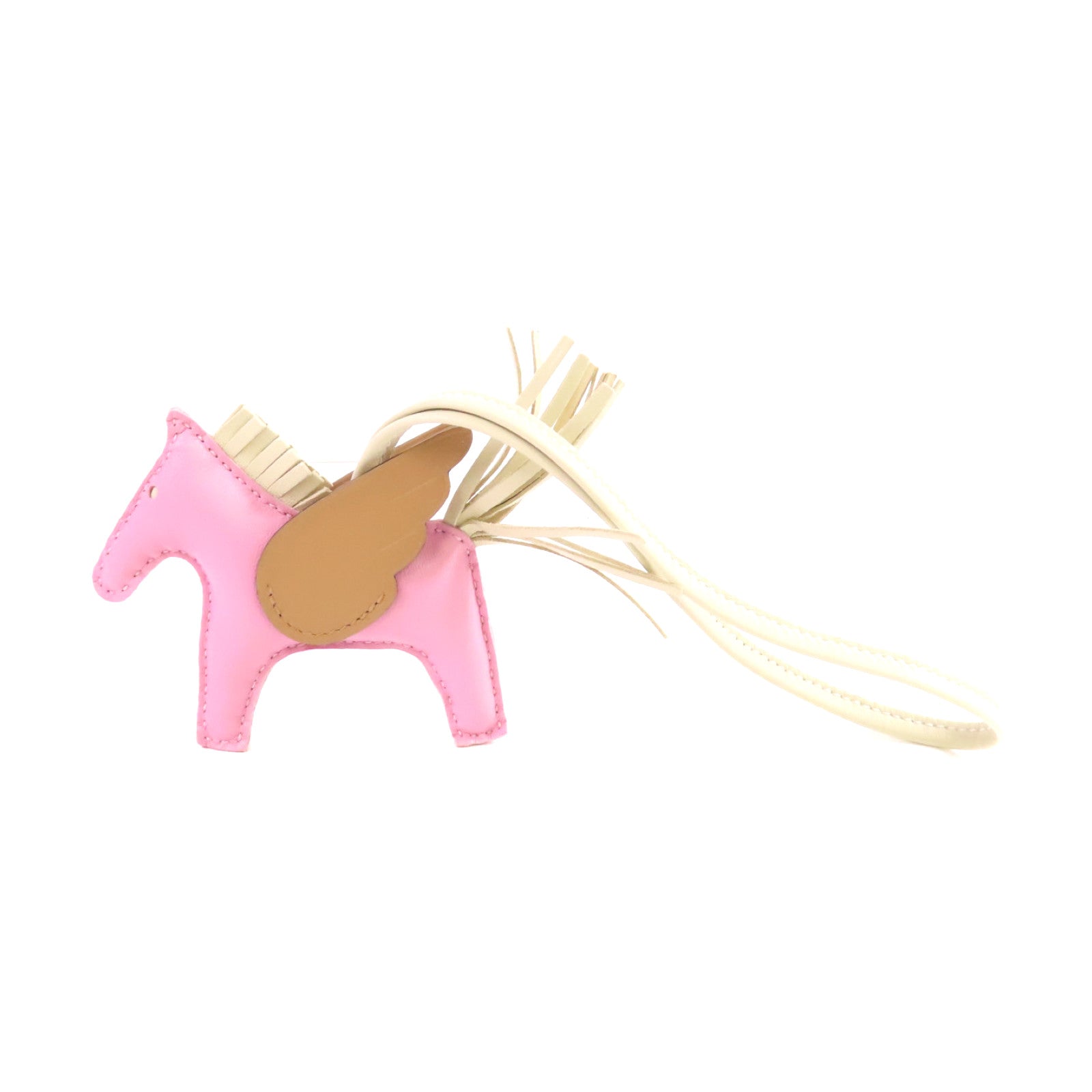 HERMES Swift皮革Rodeo Pegase Charm掛飾X9 Mauve Sylvestre/錦葵紫色