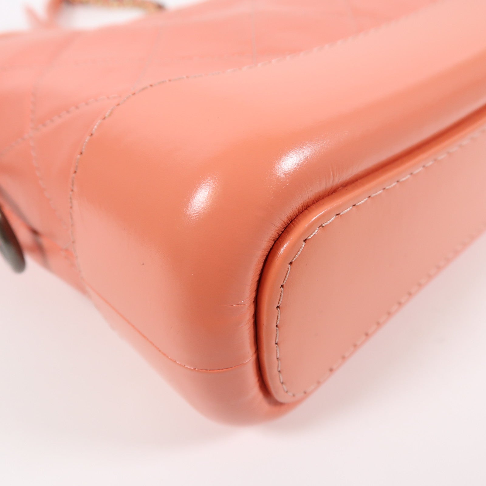 CHANEL 【激減優惠】羊皮皮革Gabrielle鏈帶肩背袋粉紅色