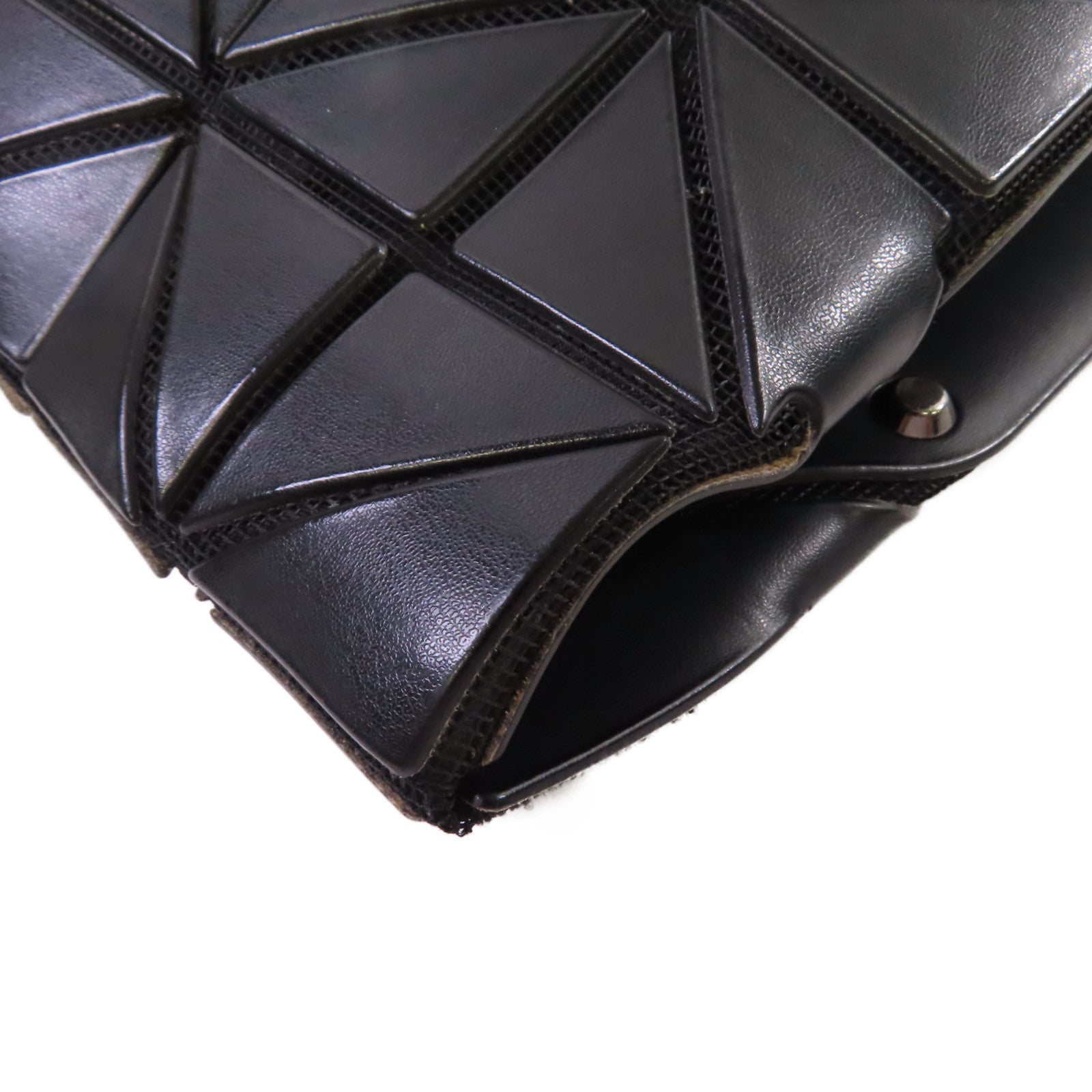 ISSEY MIYAKE PVC BAO BAO Tote Bag肩背袋黑色