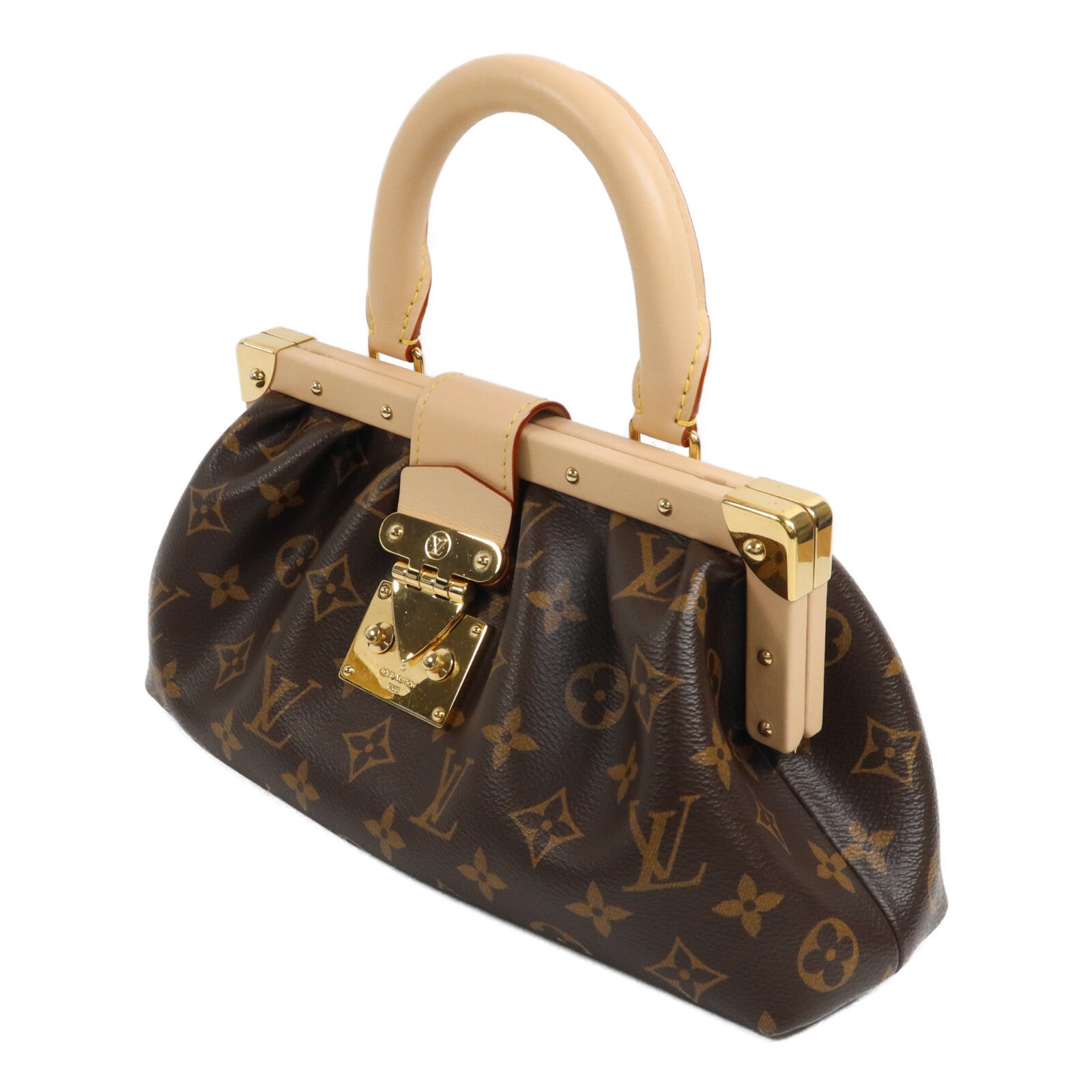 LOUIS VUITTON Monogram Clutch鏈帶手挽肩背兩用袋