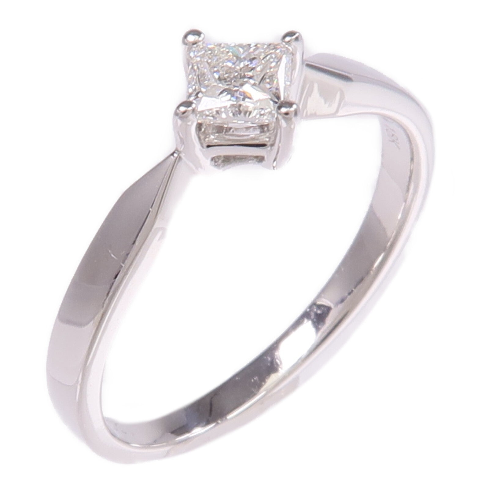 JEWELRY 18K白金Diamond Ring鑽石戒指US#6