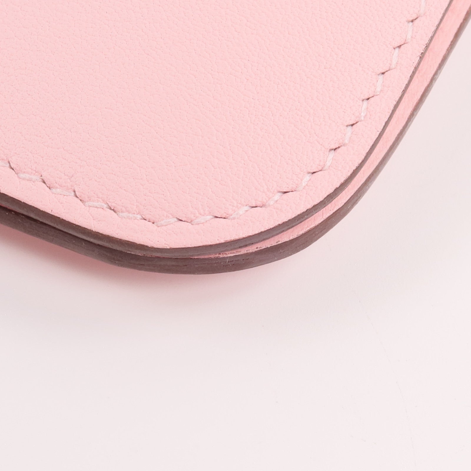 HERMES Swift皮革Dogon GM長錢包Rose Sakura