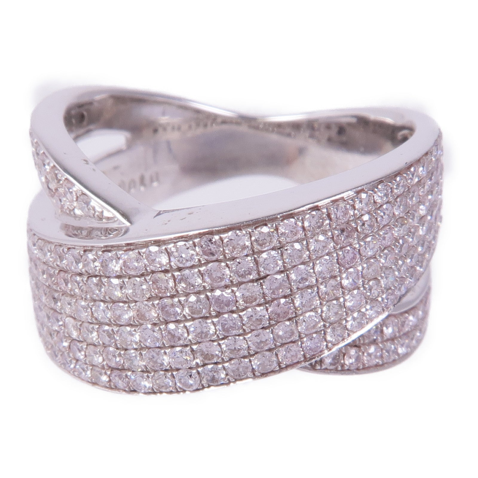 JEWELRY 【激減優惠】18K白金Diamond Ring鑽石戒指US#6.5