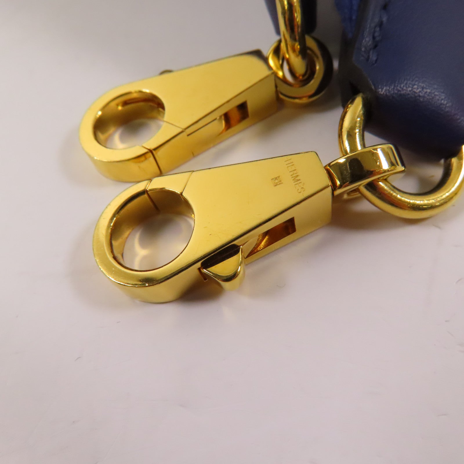 HERMES 【激減優惠】帆布/皮革Strap扣帶