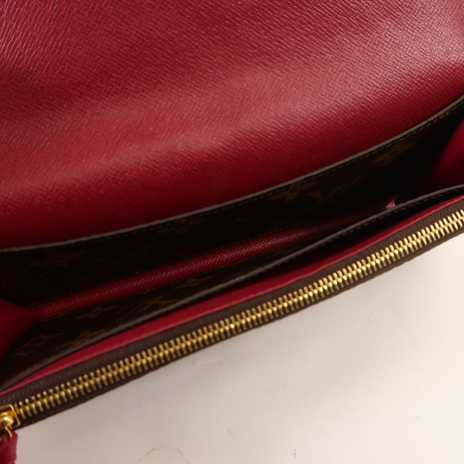 LOUIS VUITTON Monogram Emilie Long Wallet金扣長錢包