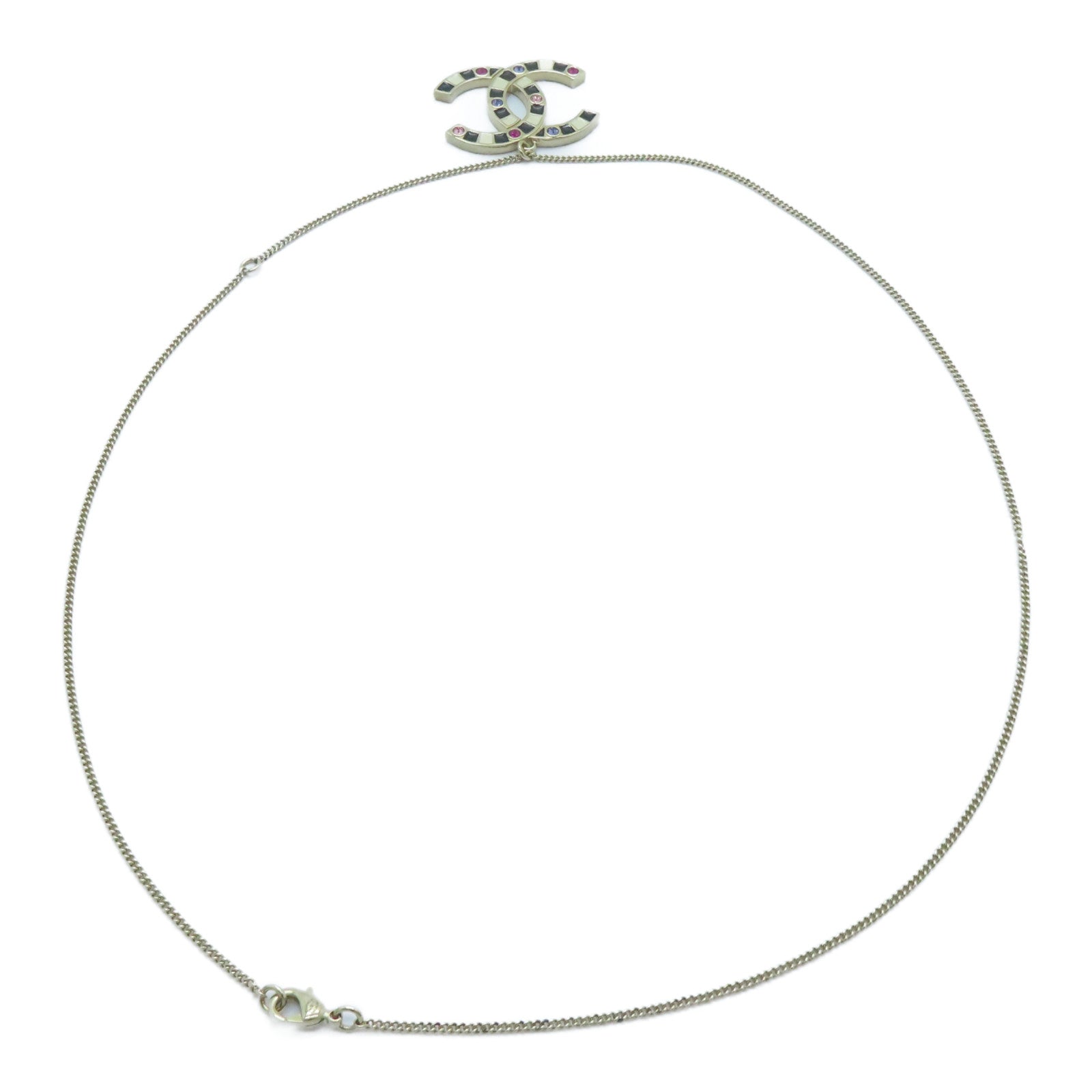 CHANEL 【激減優惠】金屬Necklace項鍊彩色/金色