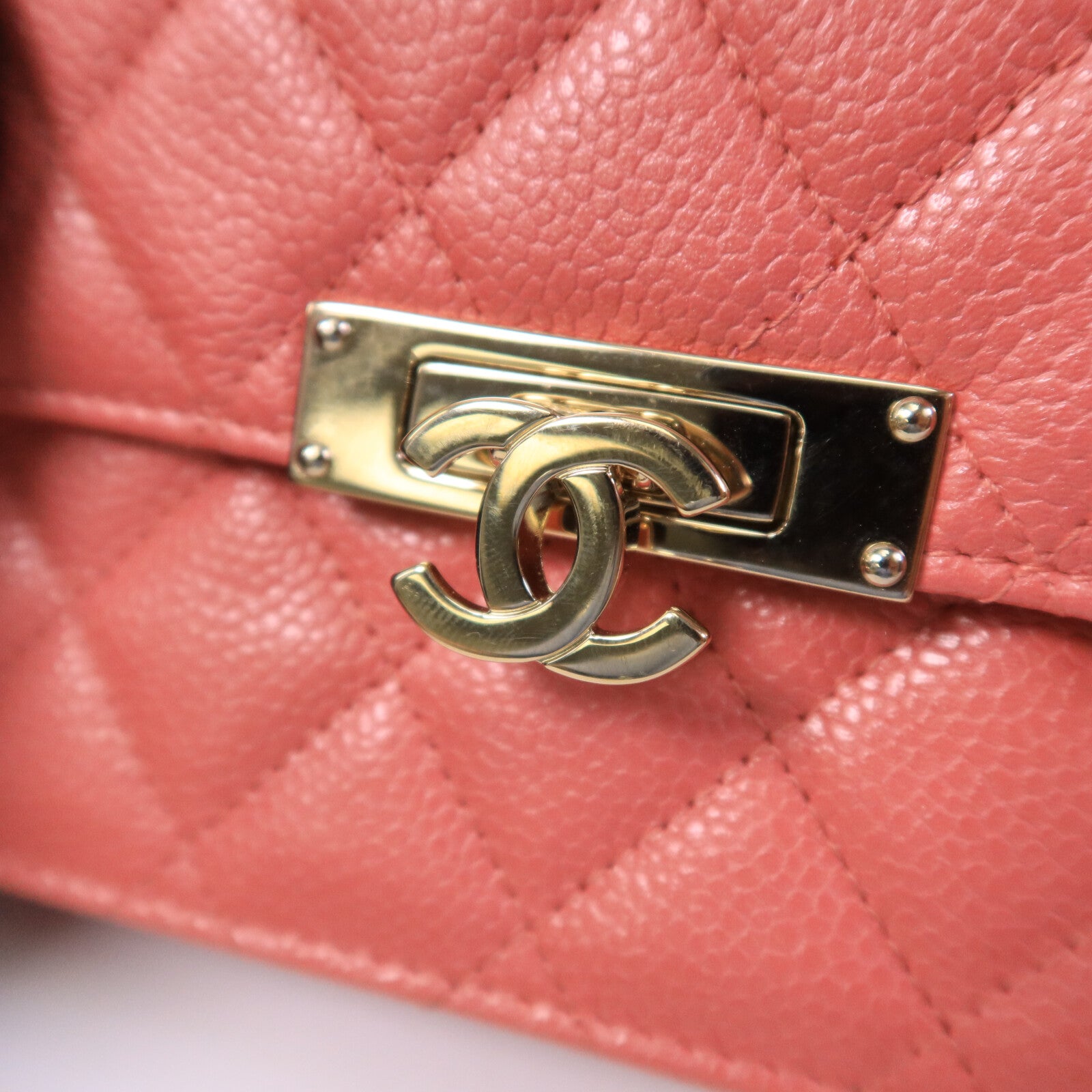 CHANEL 牛皮皮革Wallet On Chain鏈帶肩背袋