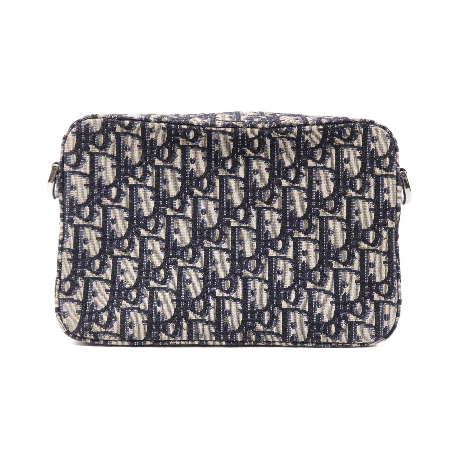 Dior 帆布Safari Messenger Bag銀扣肩背袋