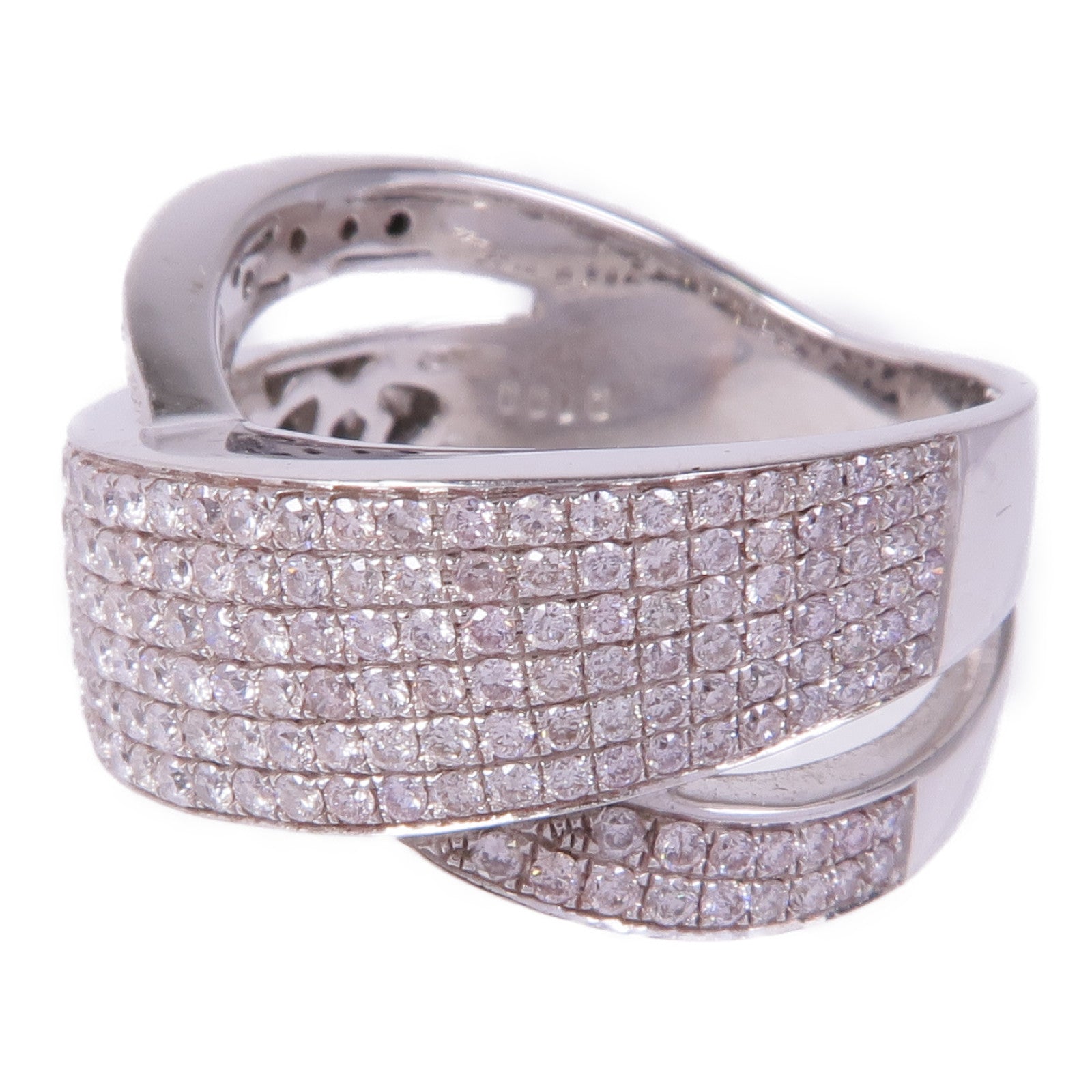 JEWELRY 【激減優惠】18K白金Diamond Ring鑽石戒指US#6.5