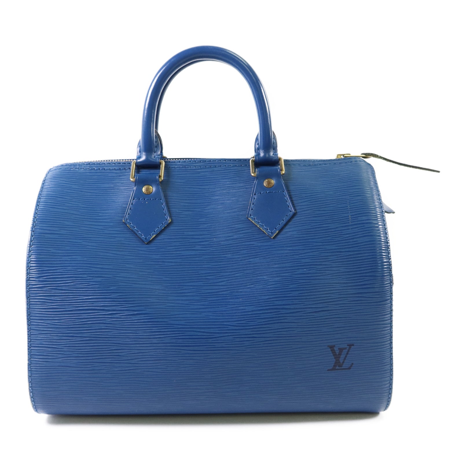 LOUIS VUITTON Epi Speedy 25金扣手挽袋