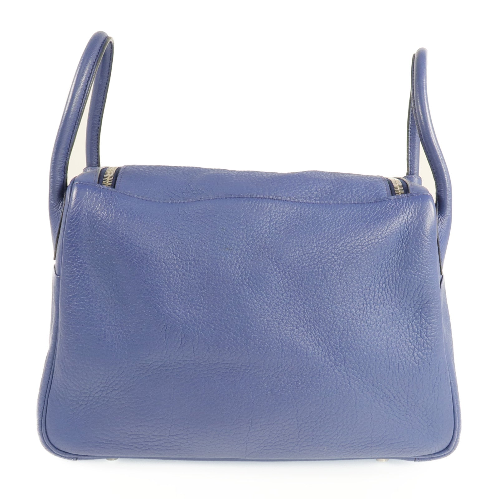 HERMES Clemence皮革Lindy 30銀扣肩背袋