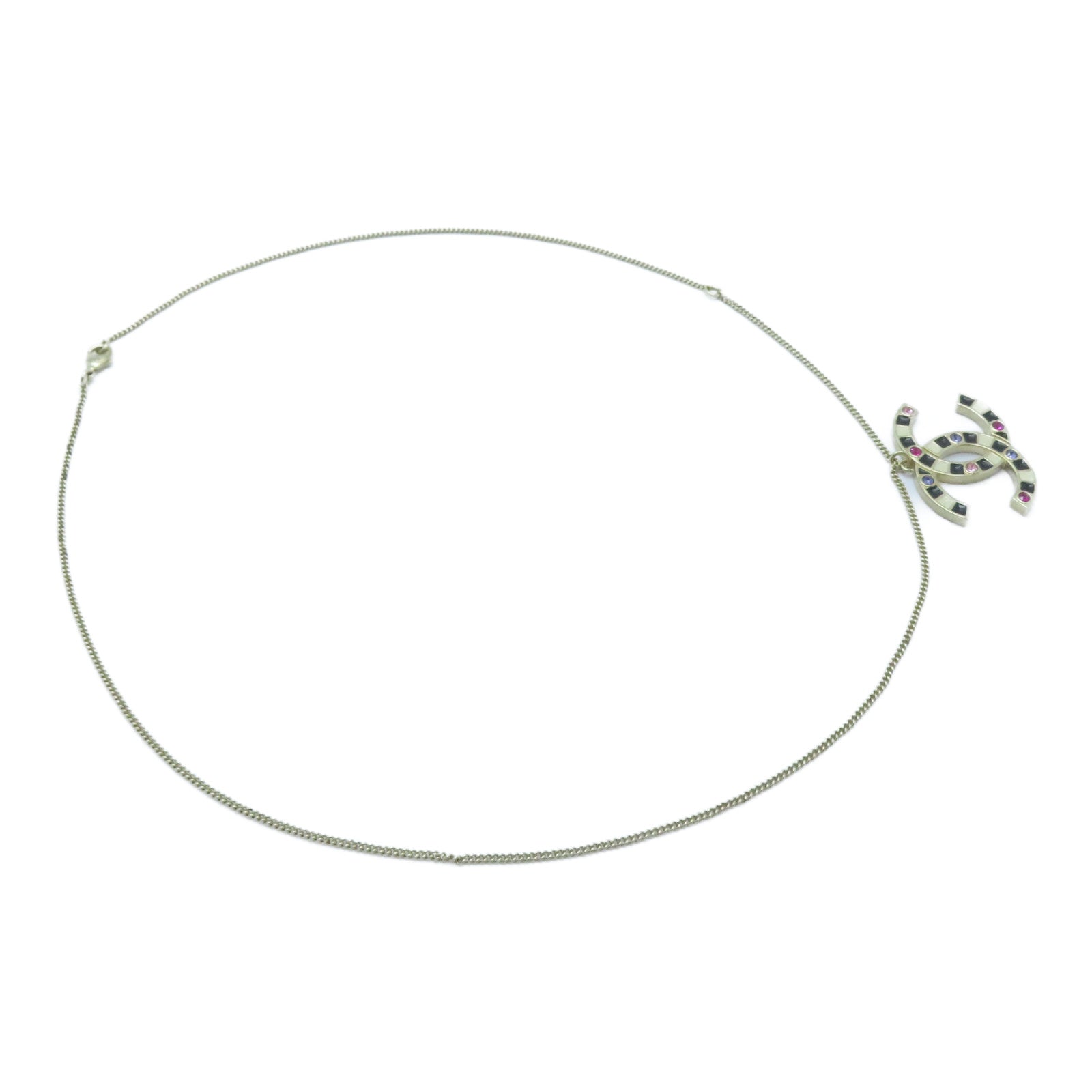 CHANEL 【激減優惠】金屬Necklace項鍊彩色/金色