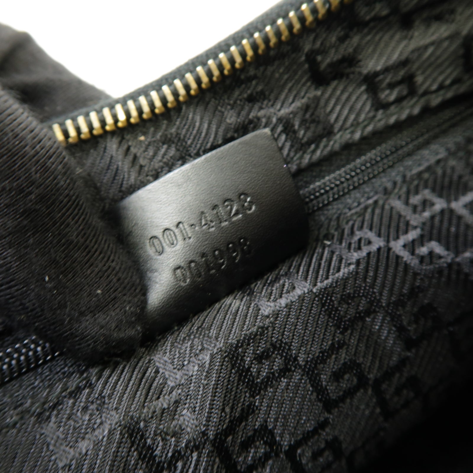 GUCCI 【激減優惠】麂皮皮革/皮革Shoulder Bag金扣肩背袋黑色