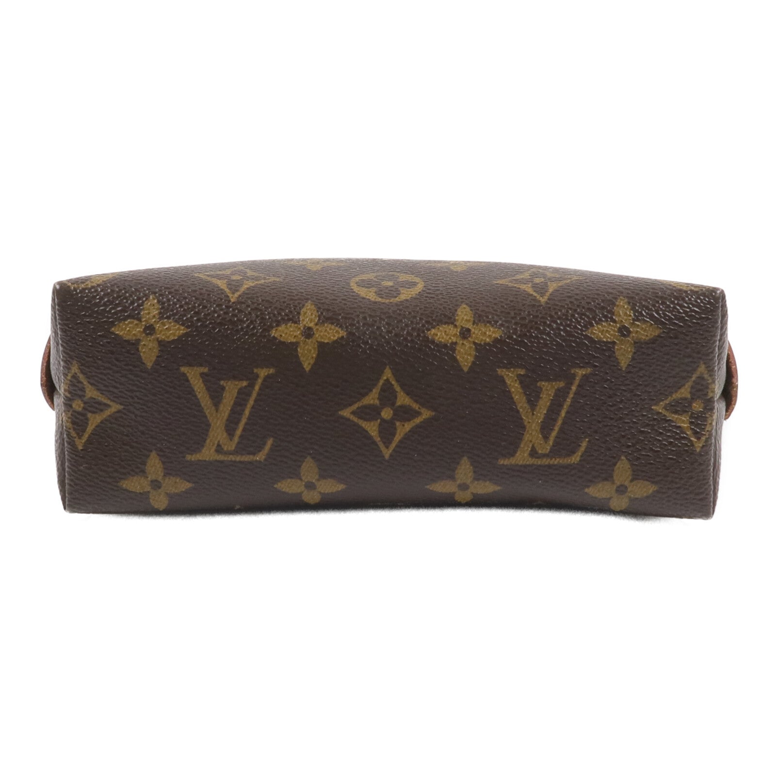 LOUIS VUITTON Monogram Cosmetic Pouch手拿包棕色