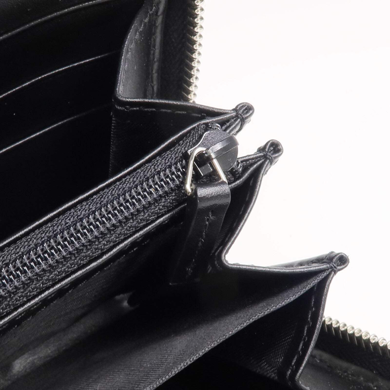 GUCCI 牛皮皮革Long wallet銀扣長錢包