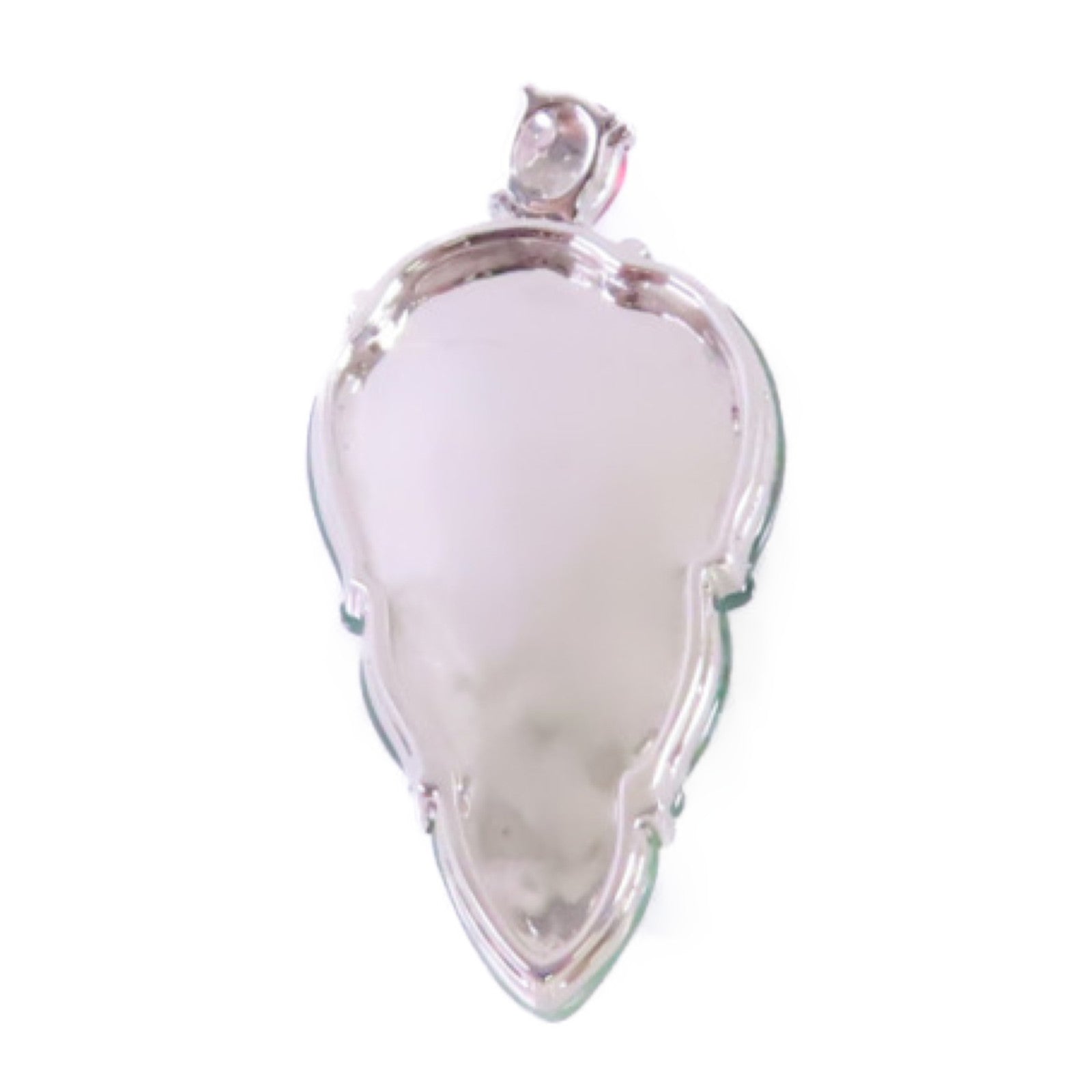 JEWELRY 18K白金/翡翠Jade Pendant Top吊墜頭扣