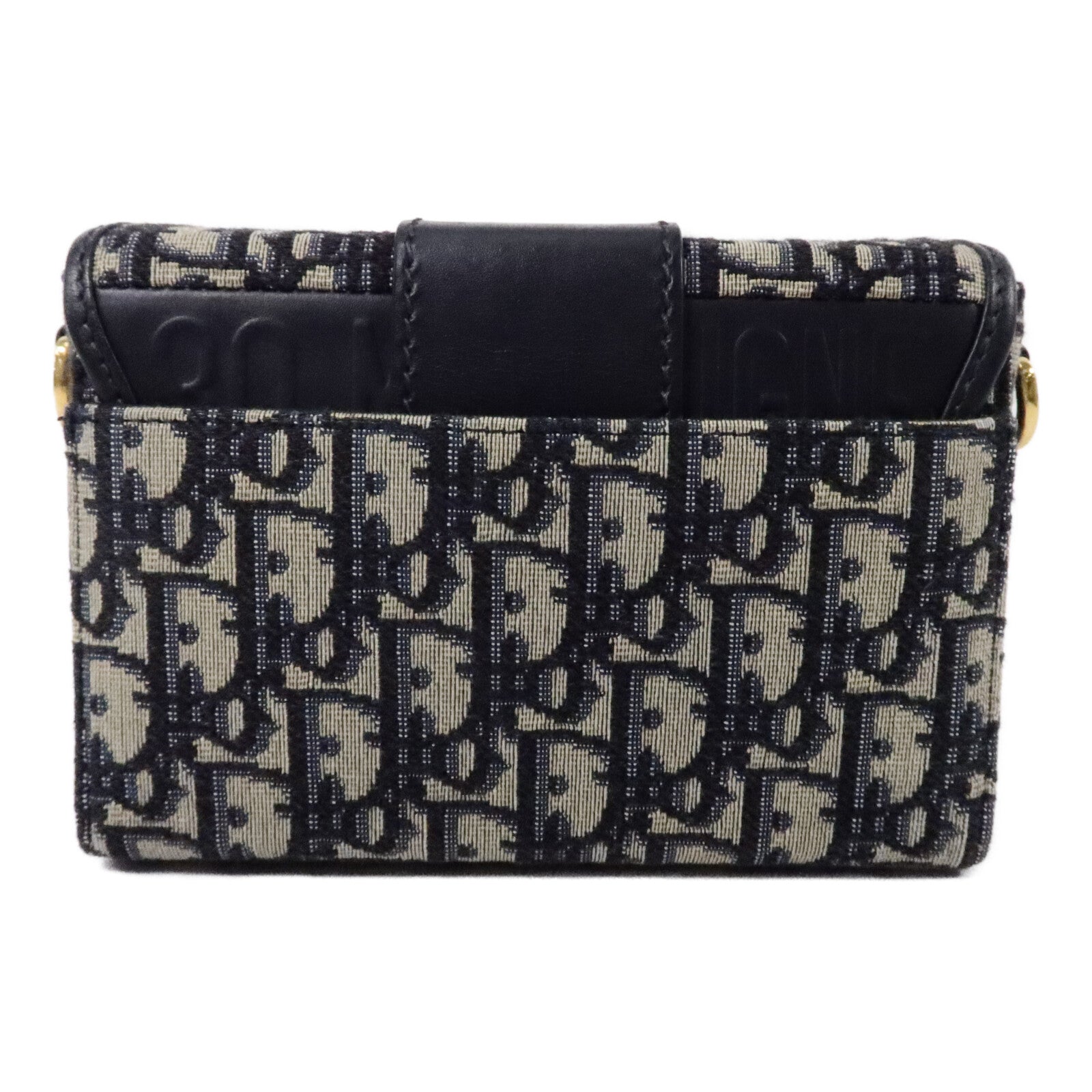 Dior 帆布Obilqne Montaigne 30 Box肩背袋