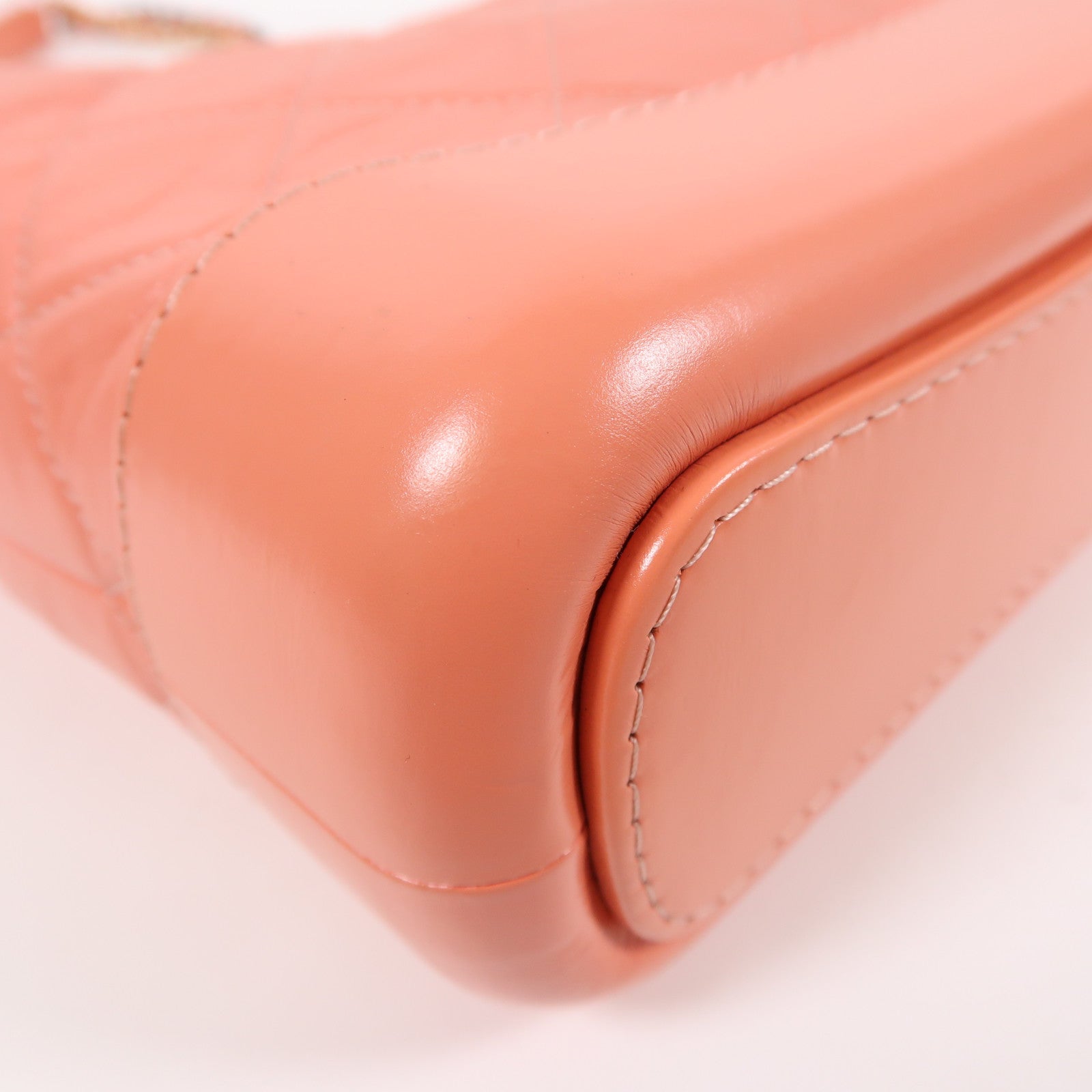 CHANEL 【激減優惠】羊皮皮革Gabrielle鏈帶肩背袋粉紅色